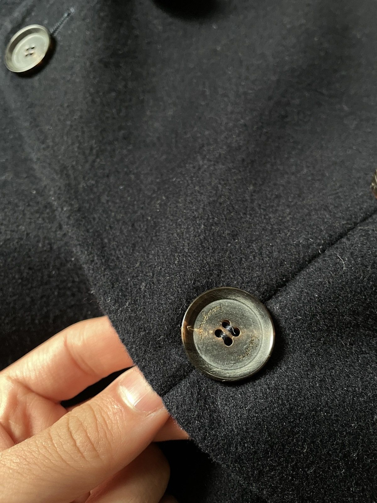 Salvatore Ferragamo ARCHIVE RARE VINTAGE SALVATORE FERRAGAMO WOOL COAT 2000s Size M / US 6-8 / IT 42-44 - 8 Thumbnail
