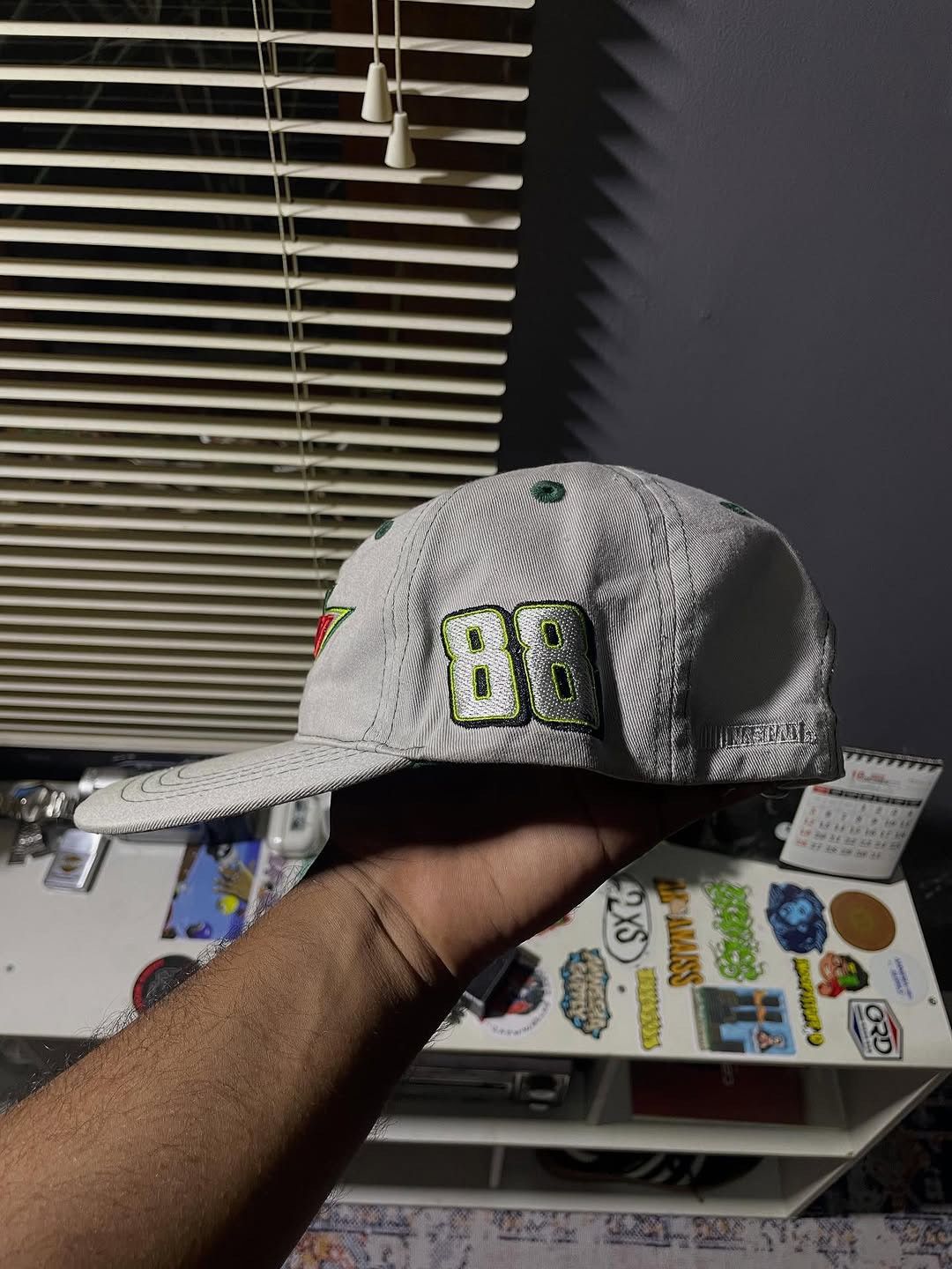 NASCAR Vintage Hat Cap Nascar 88 Hendrick X Mountain Dew Size ONE SIZE - 3 Thumbnail