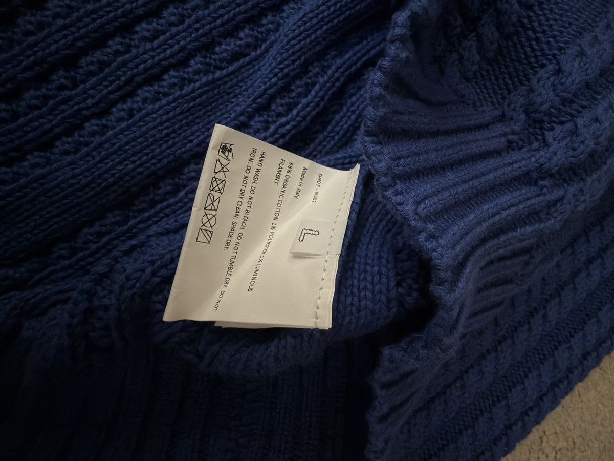 Sky High Farm Workwear Sky High Farm Cable knit V-Neck Sweater Large Size US L / EU 52-54 / 3 - 7 Thumbnail