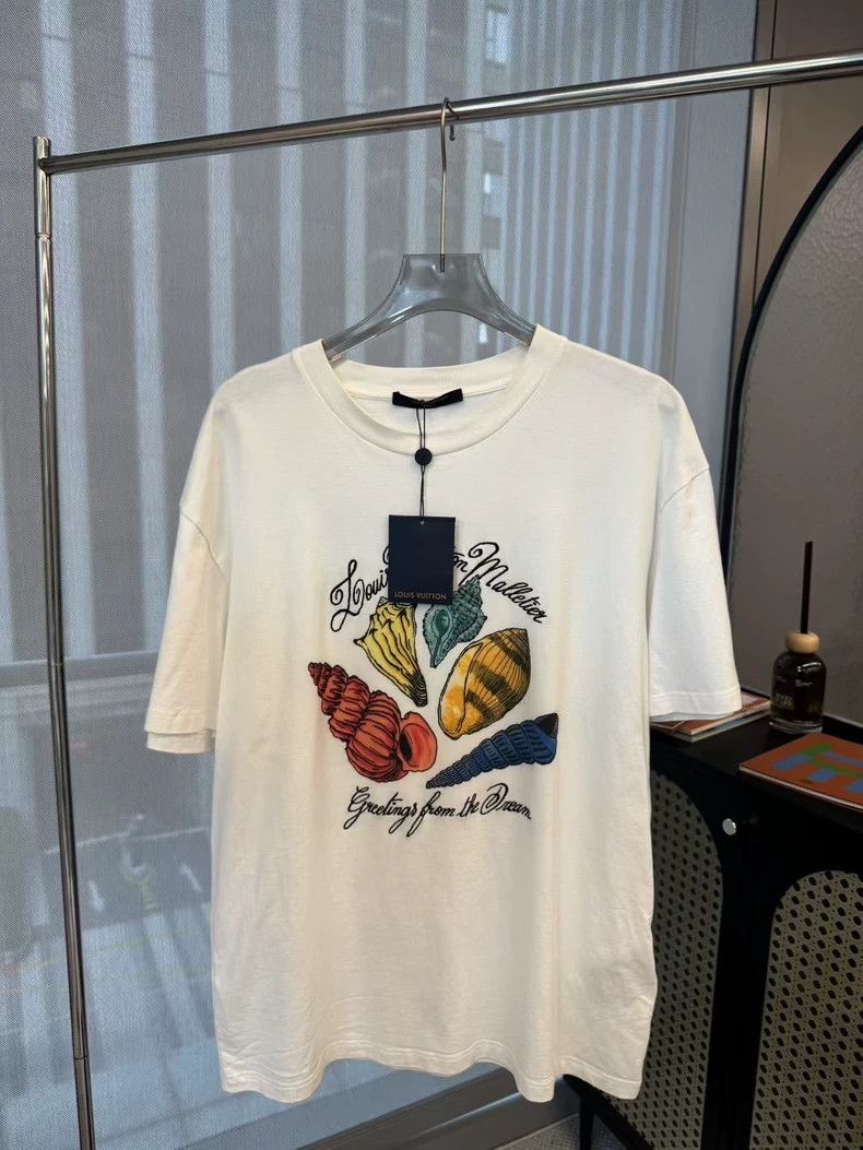 Louis Vuitton Louis Vuitton Conch Short Sleeve Tee Size US XXL / EU 58 / 5 - 1 Thumbnail