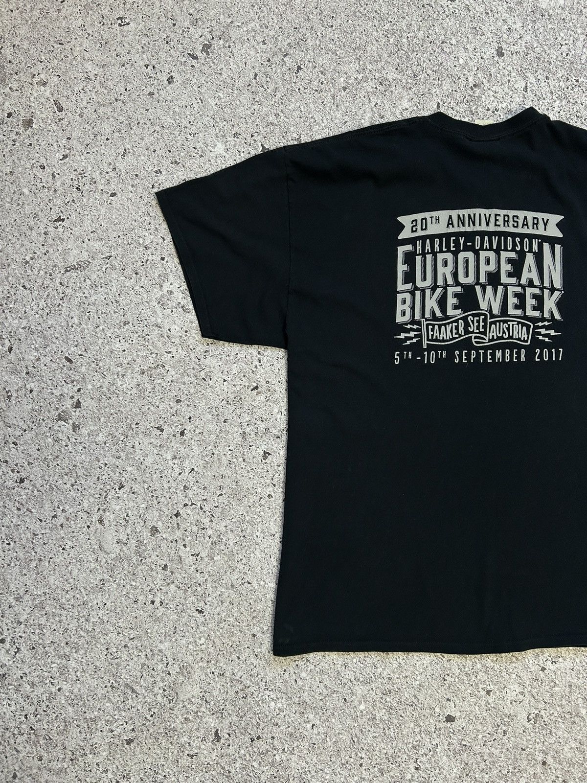 Band Tees × Harley Davidson × Vintage Vintage Harley Davidson European Bike Week 2017 T-Shirt Size US XXL / EU 58 / 5 - 7 Thumbnail