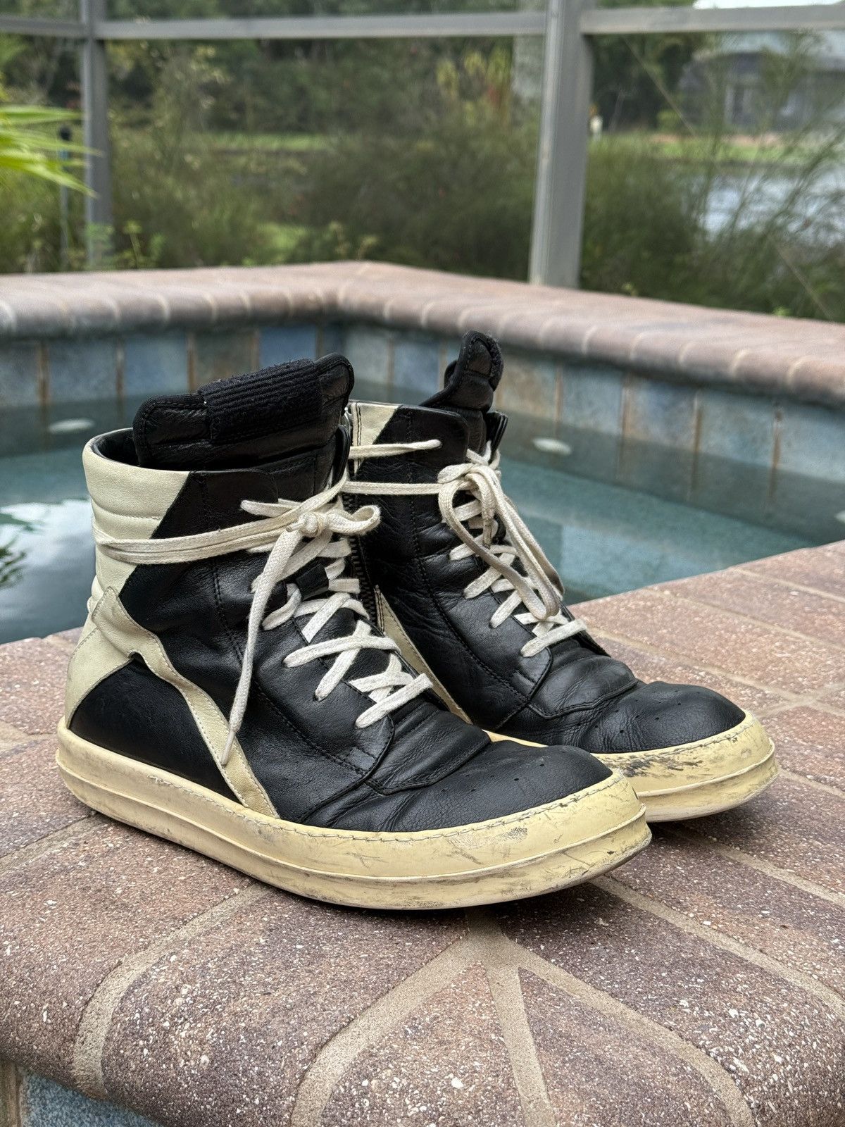 Rick Owens Rick Owen's Short Tongue Geobaskets | Grailed