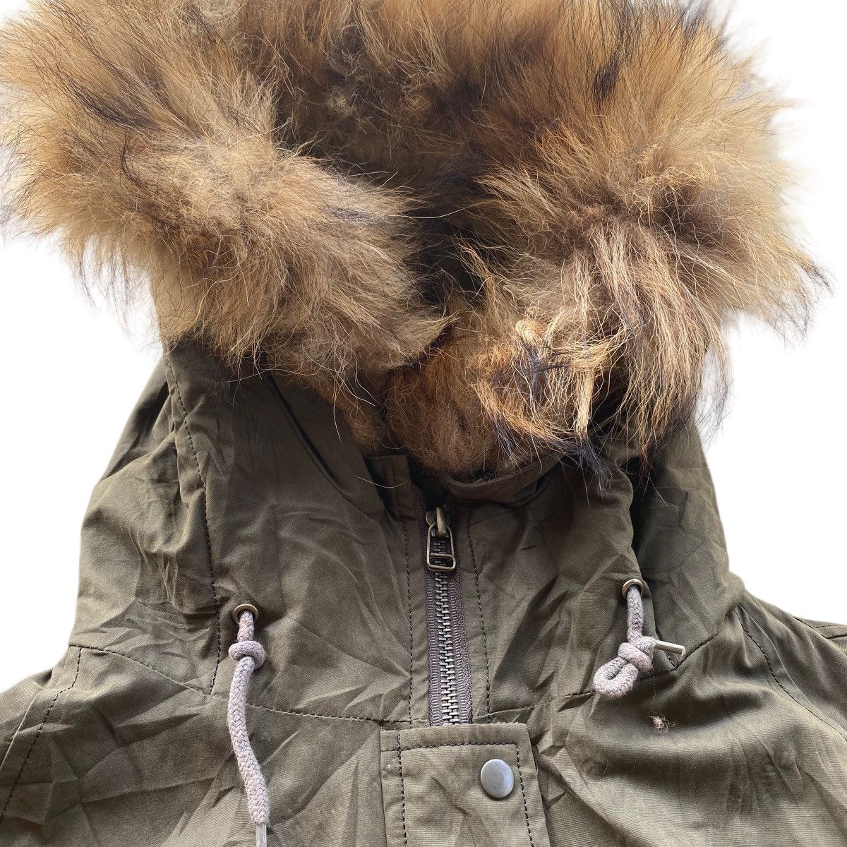 14th Addiction × Le Grande Bleu (L.G.B.) × Who Decides War Vintage A Bridge & Co Full Zip Sherpa Fur hooded Jacket Size US M / EU 48-50 / 2 - 7 Thumbnail