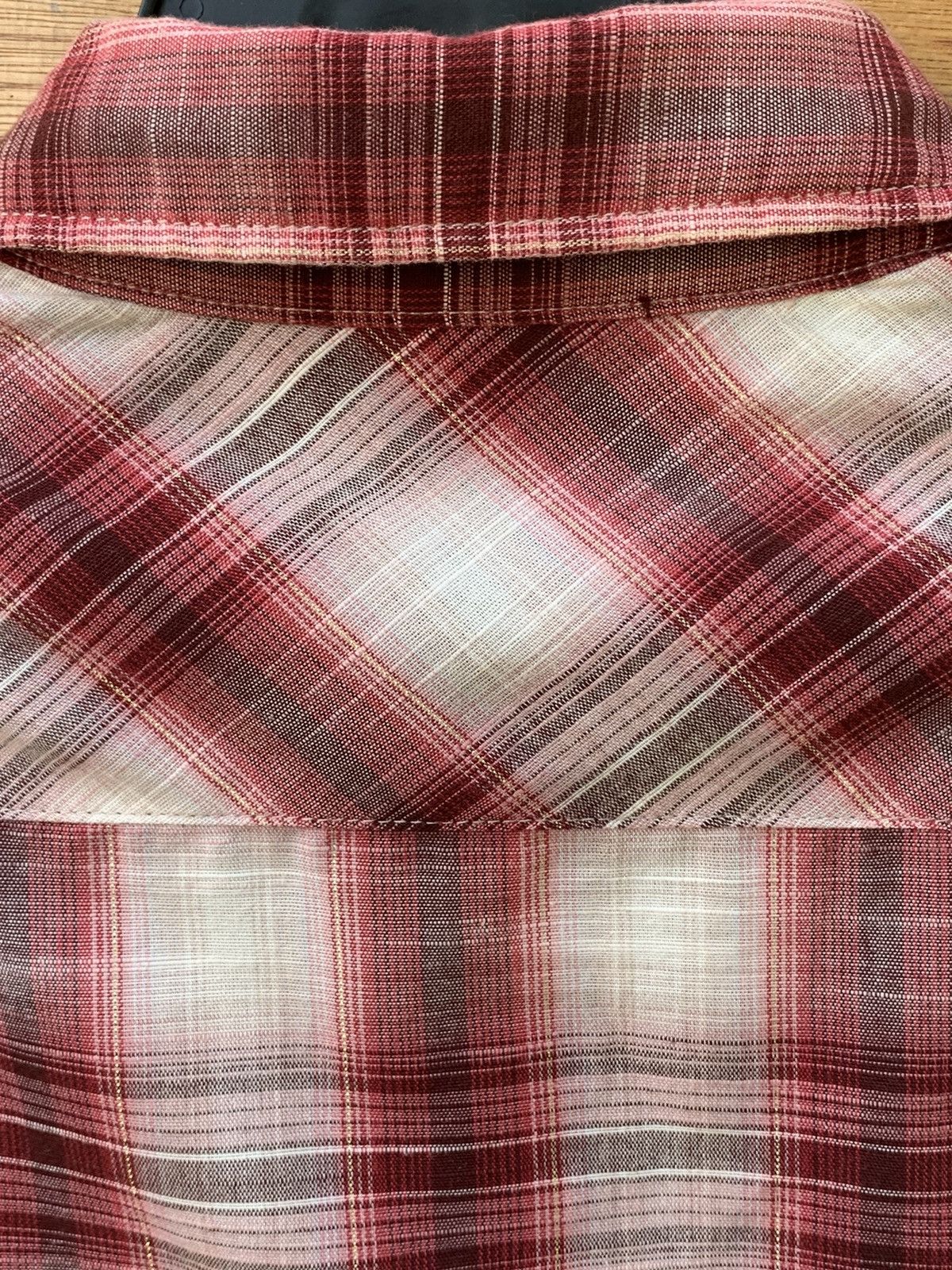 Hysteric Glamour Hysteric Glamour Button Ups Checkered Gold Stripe Line Shirt Size S / US 4 / IT 40 - 15 Thumbnail