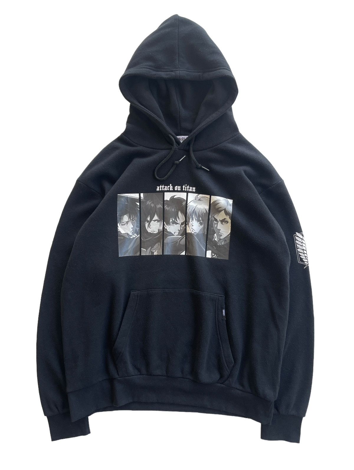 Cartoon Network Japan Anime Attack On Titan Character Hoodies Size US L / EU 52-54 / 3 - 1 Thumbnail