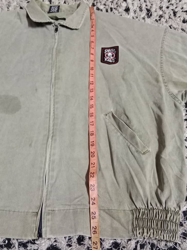 Vintage Vintage Skate Rags zipper j Jacket Size US L / EU 52-54 / 3 - 7 Thumbnail
