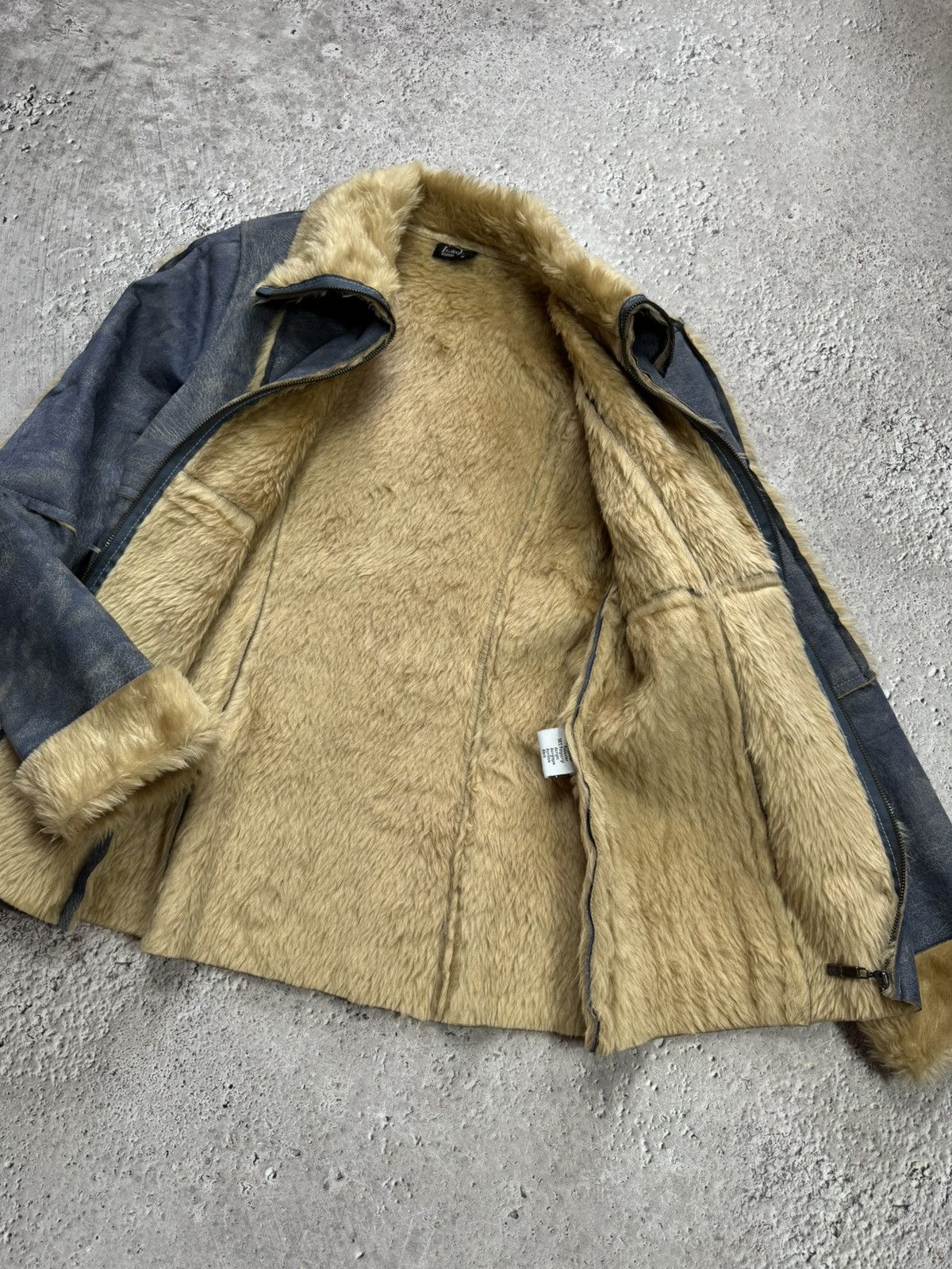 Other Saix Womens Faux Shearling Jacket Fur Lined Zip Coat Size M Size M / US 6-8 / IT 42-44 - 10 Thumbnail