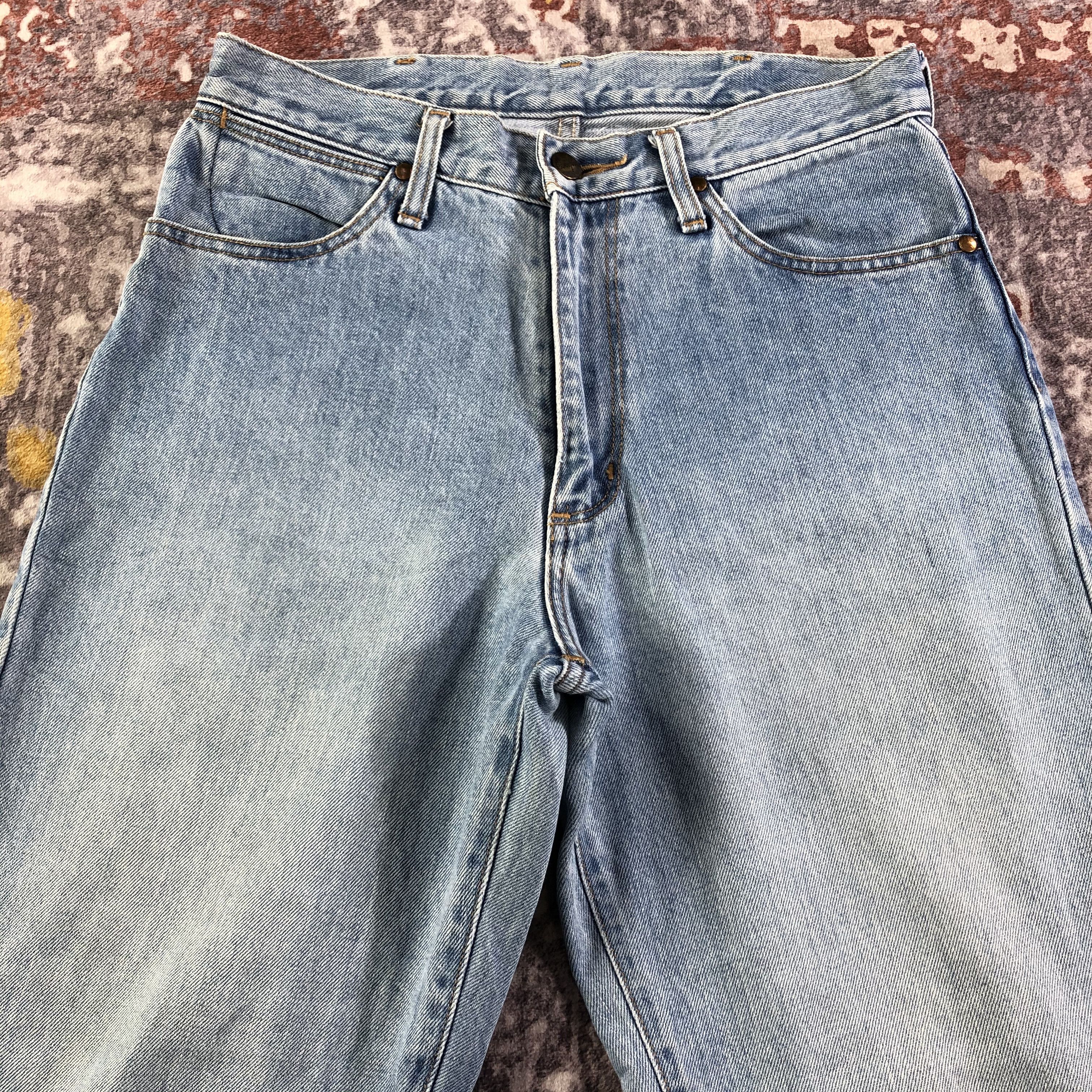 Vintage × Wrangler Vintage Blue Wash Wrangler Blue Bell Jeans-JM3249 Size US 30 / EU 46 - 3 Thumbnail