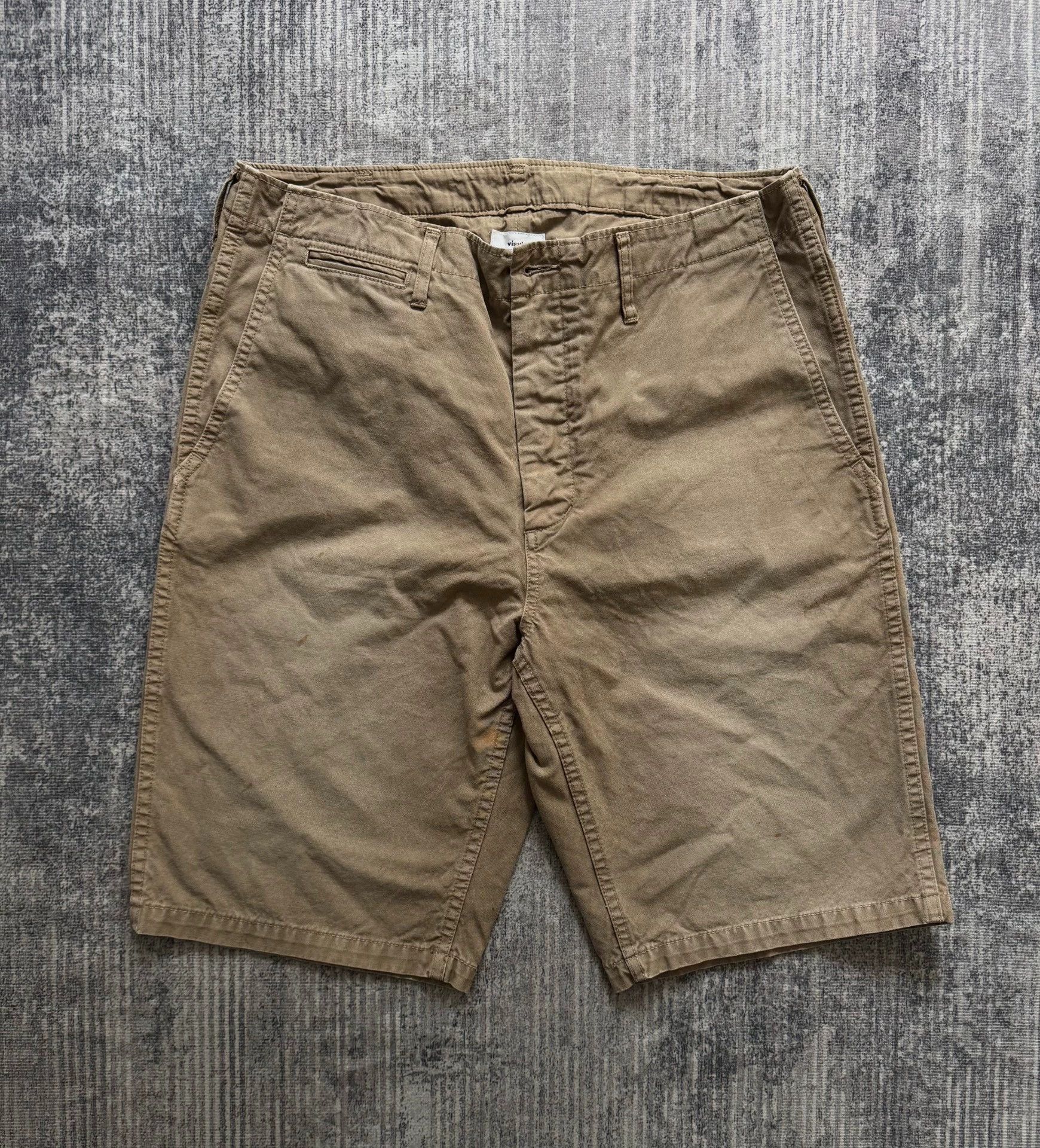 Visvim VISVIM 23SS SPOT CHINO SHORT DMGD Beige 3 Limited Size US 34 / EU 50 - 1 Thumbnail