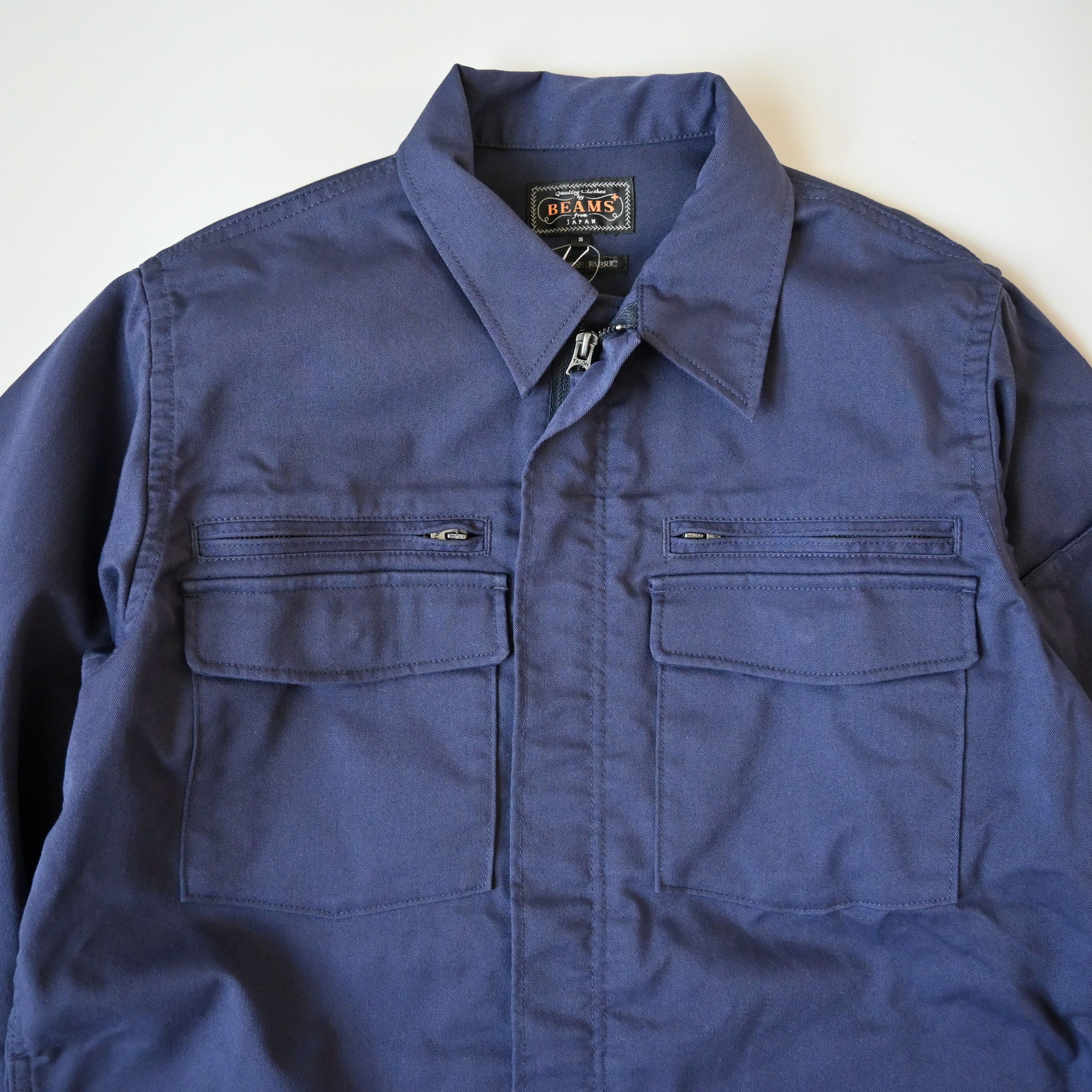Beams Plus UNUSED, Beams Plus, Millitaly Zip Blouson, antistatic fabric Size US S / EU 44-46 / 1 - 8 Thumbnail