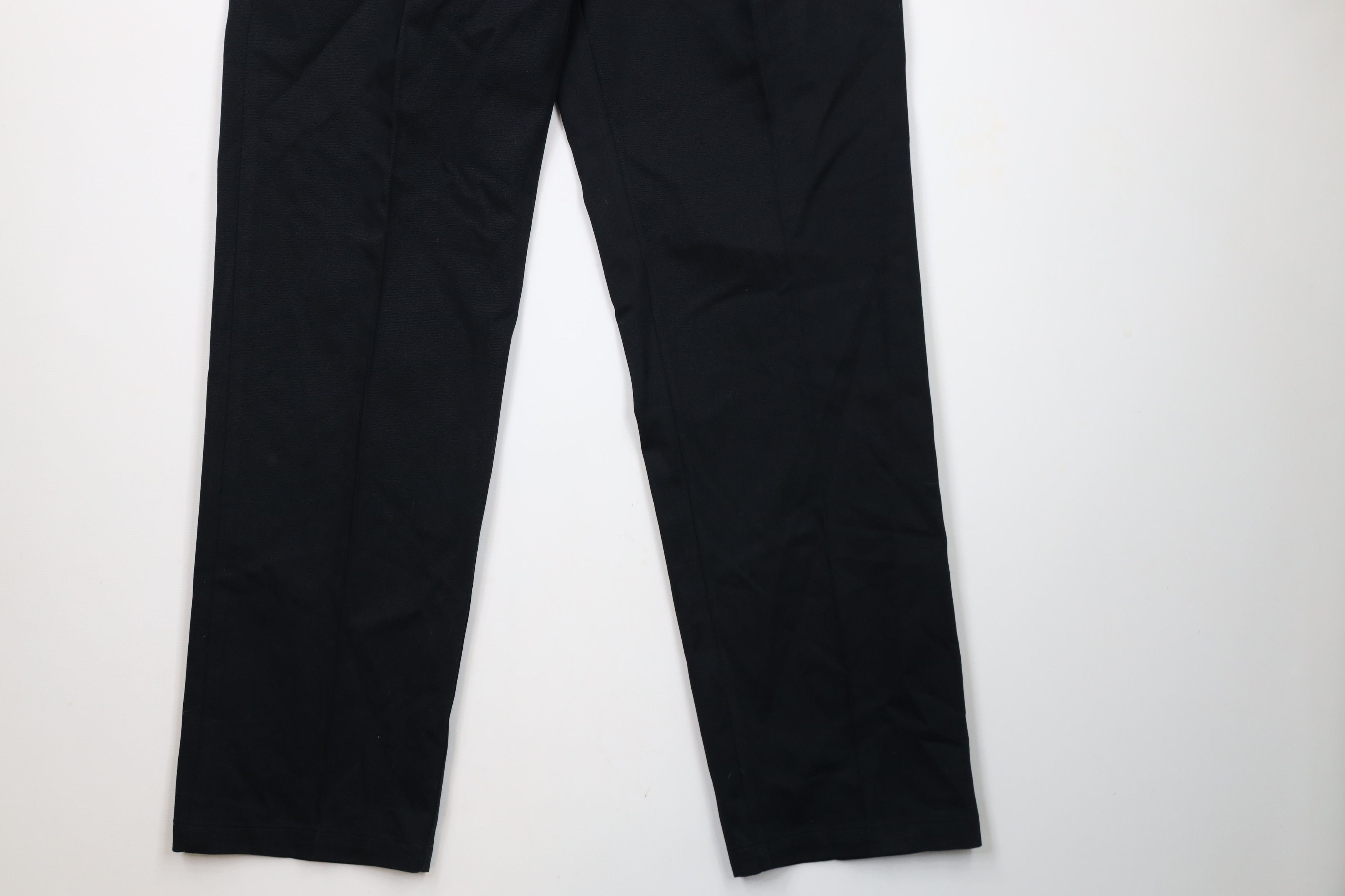 Vintage × Wrangler Deadstock Vintage Y2K Wrangler Wide Leg Chino Pants Black Size US 36 / EU 52 - 4 Thumbnail