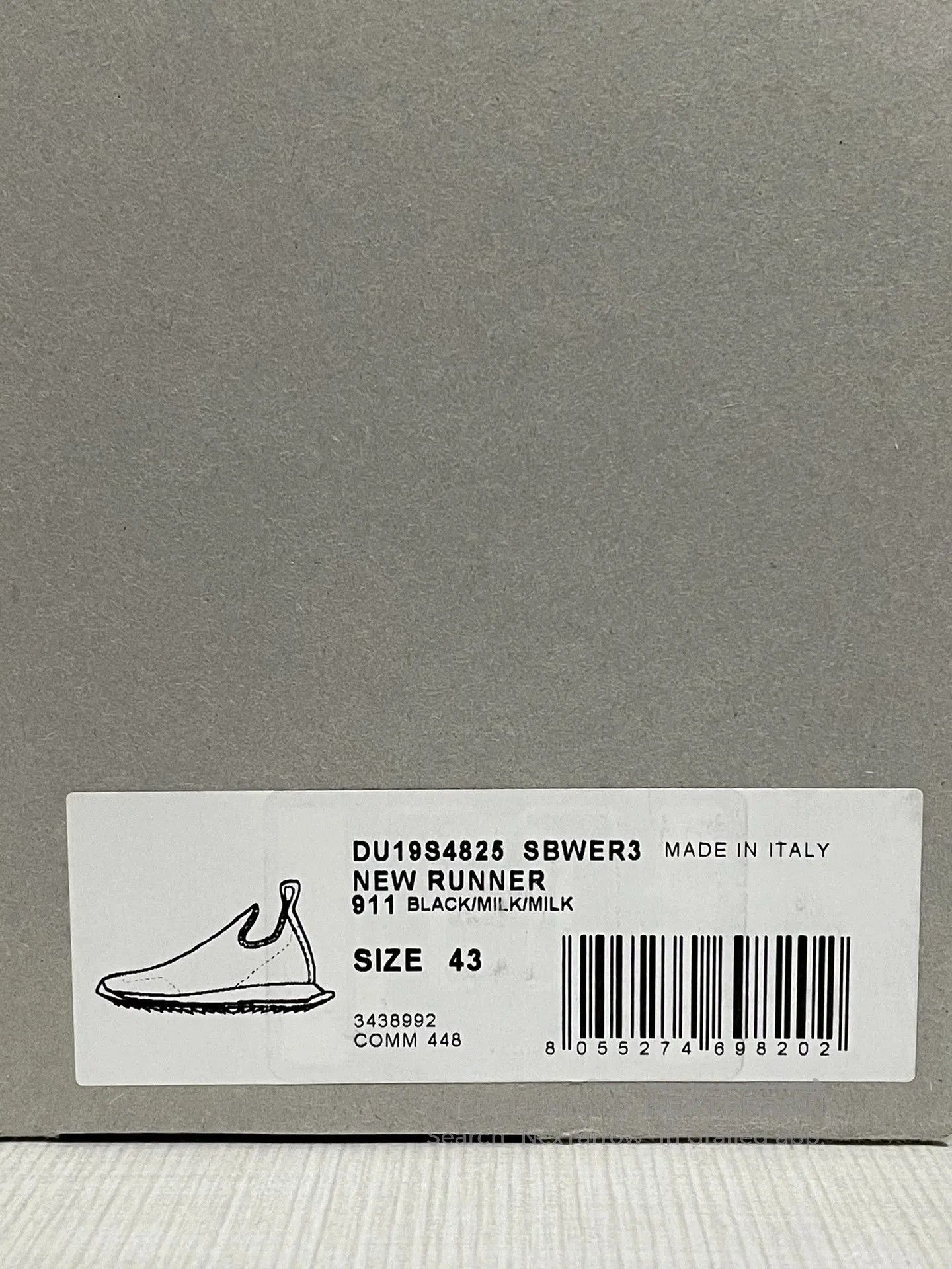 Rick Owens Drkshdw rick owens drkshdw low top sock sneakers. Size US 11 / EU 44 - 6 Thumbnail
