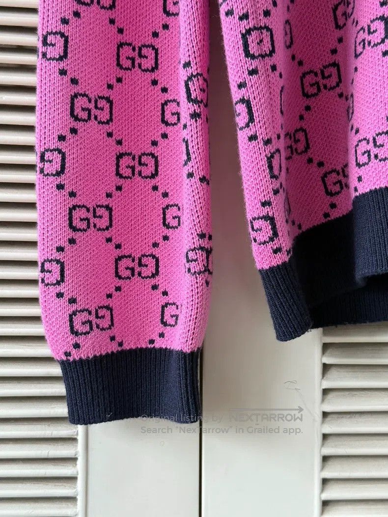 Gucci Gucci Pink full-print sweater Size L / US 10 / IT 46 - 5 Thumbnail