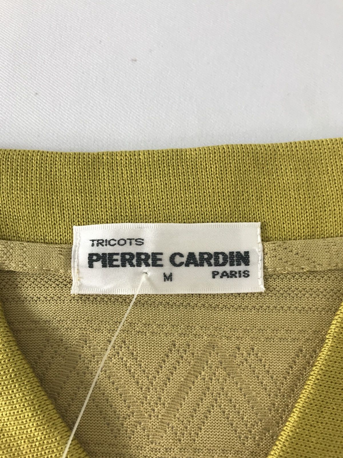 Pierre Cardin 90s Pierre Cardin Paris Tricot Polo Tee T-Shirt Design Size US S / EU 44-46 / 1 - 6 Thumbnail