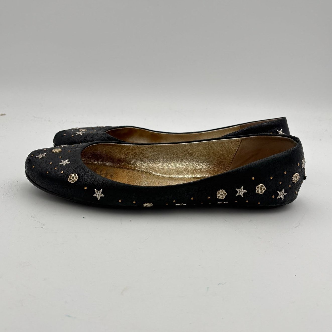 Jimmy Choo Jimmy Choo Star Studded Leather Ballet Flats Women's 40 Size US 10 / IT 40 - 5 Thumbnail