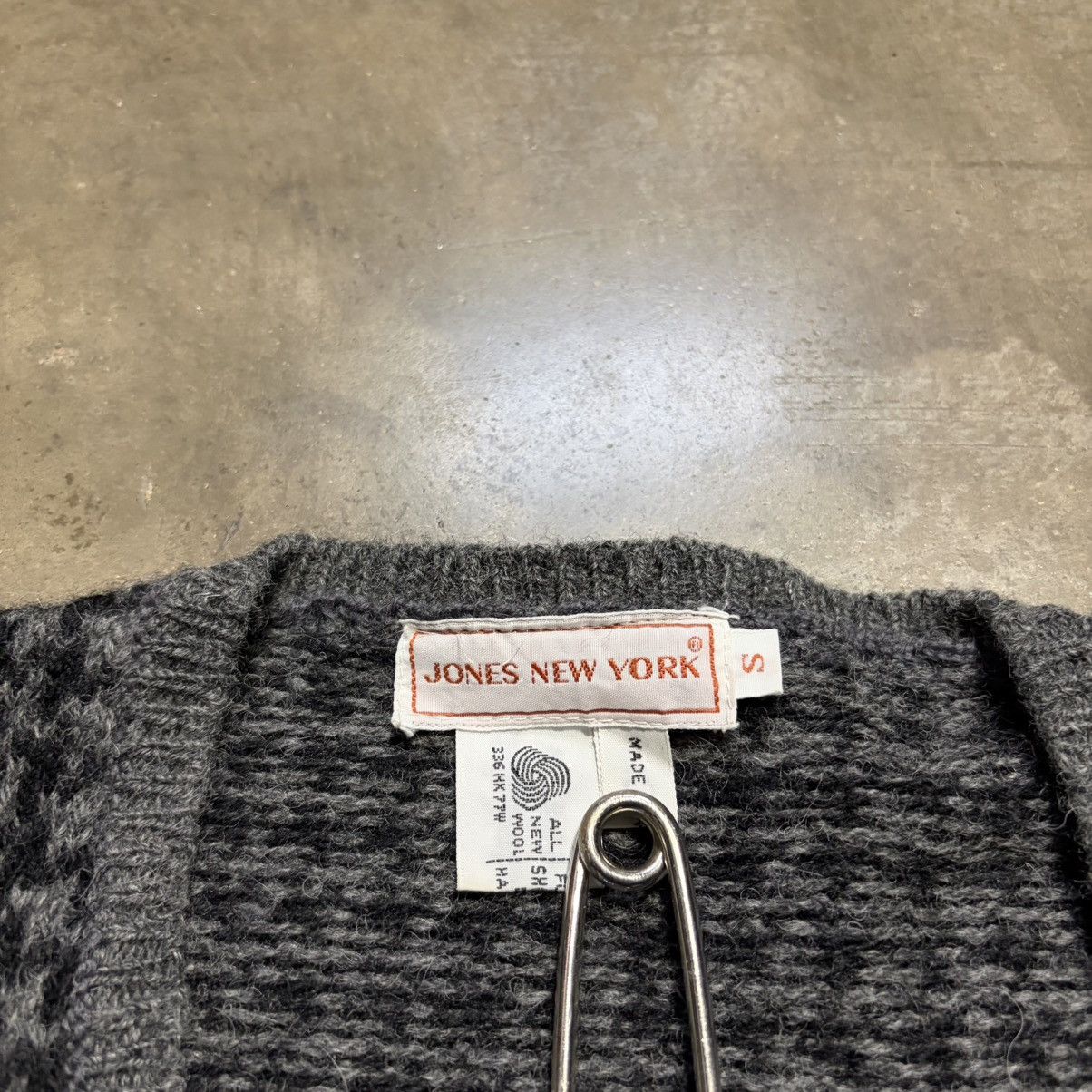 Jones New York Vintage Jones New York Wool Sweater Vest Houndstooth 90s USA Size US S / EU 44-46 / 1 - 6 Thumbnail