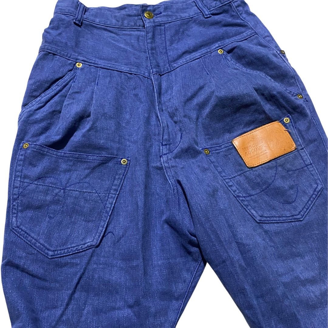 mercibeaucoup Mercibeaucoup issey miyake denim 3/4 pant Size 28" / US 6 / IT 42 - 5 Thumbnail