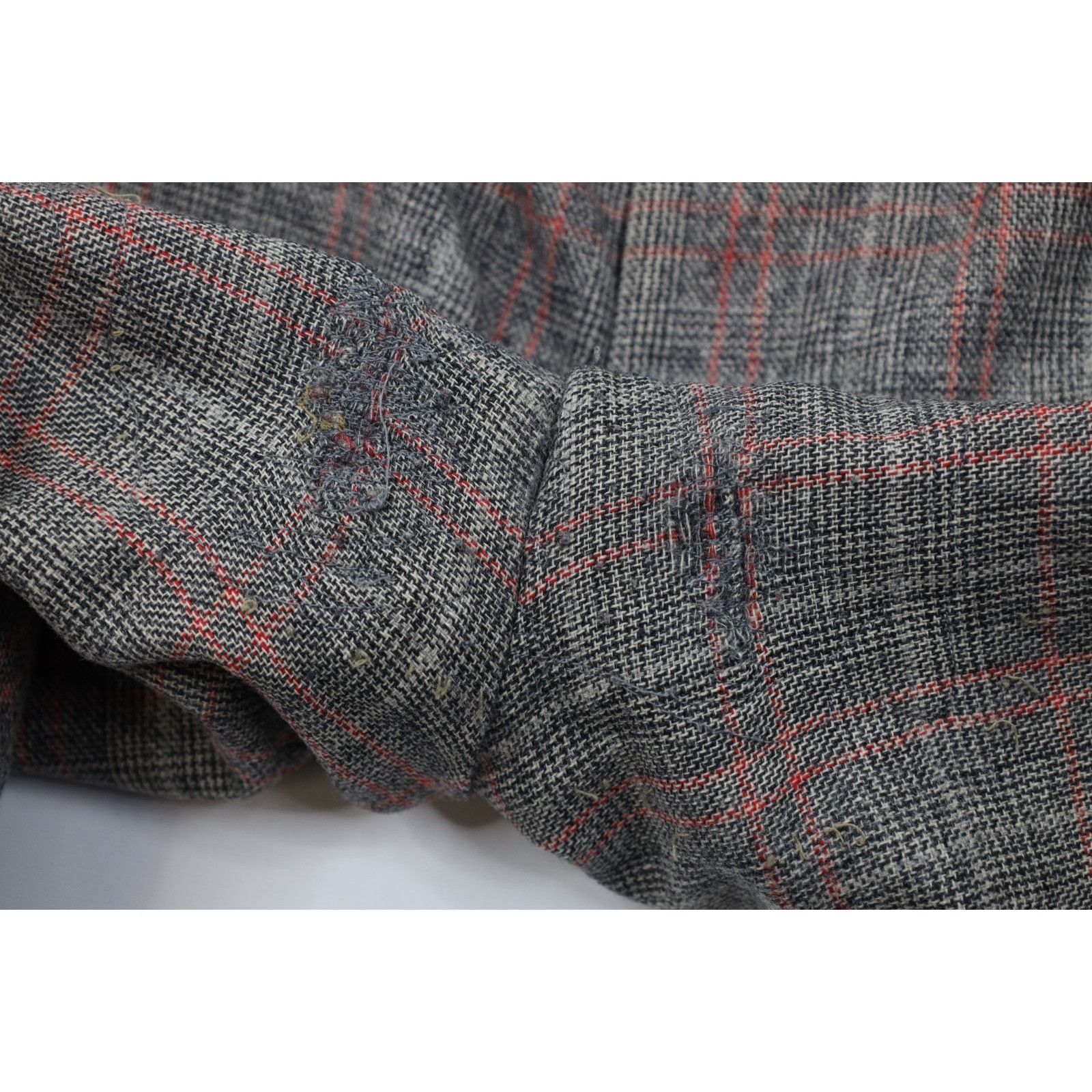 Pierre Cardin Vintage 70s Pierre Cardin 3 Piece Wool Tweed Suit Wedding Size 44R - 15 Thumbnail