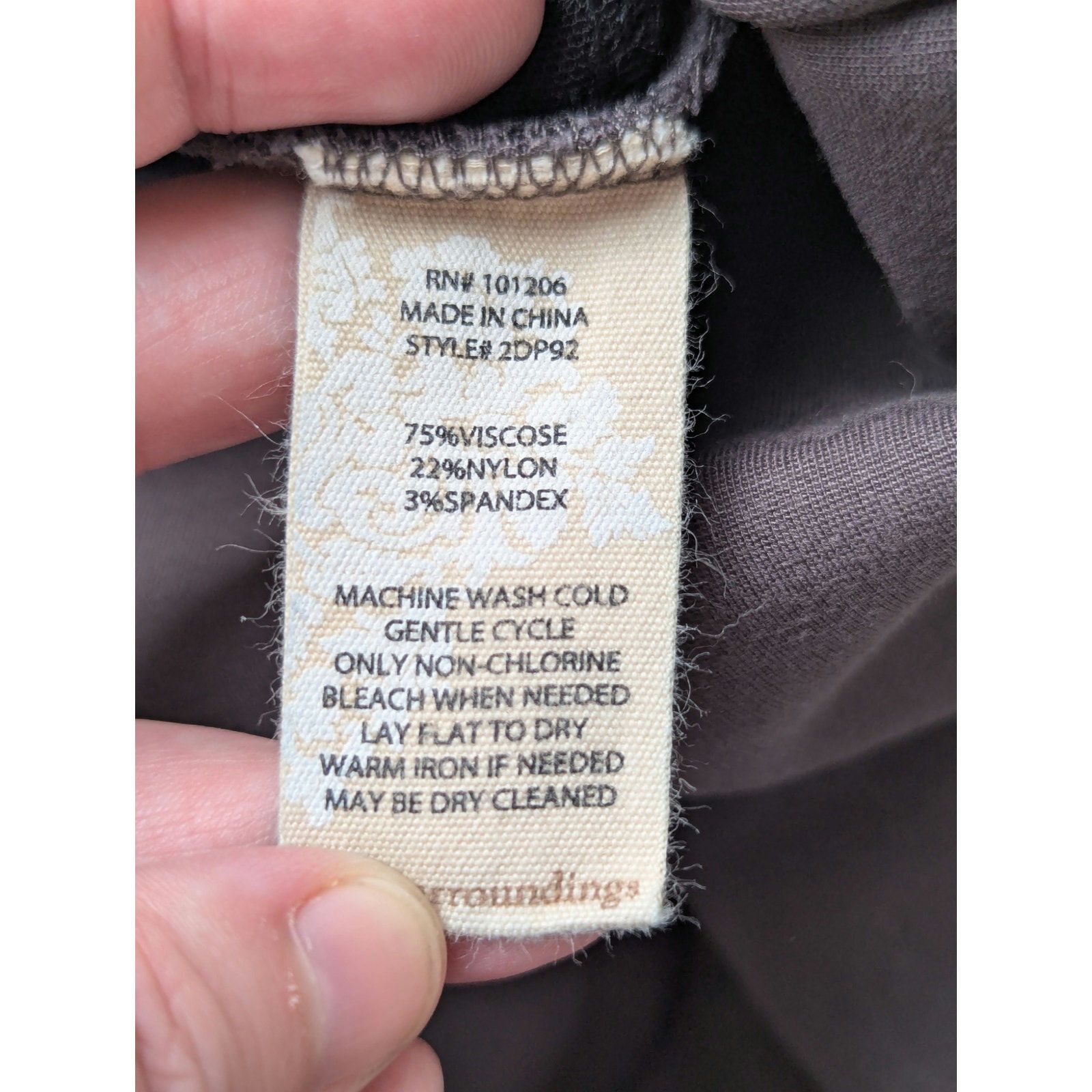 Other Soft Surroundings Bootcut Trousers Size Small Brown Pull On Size 28" / US 6 / IT 42 - 6 Thumbnail