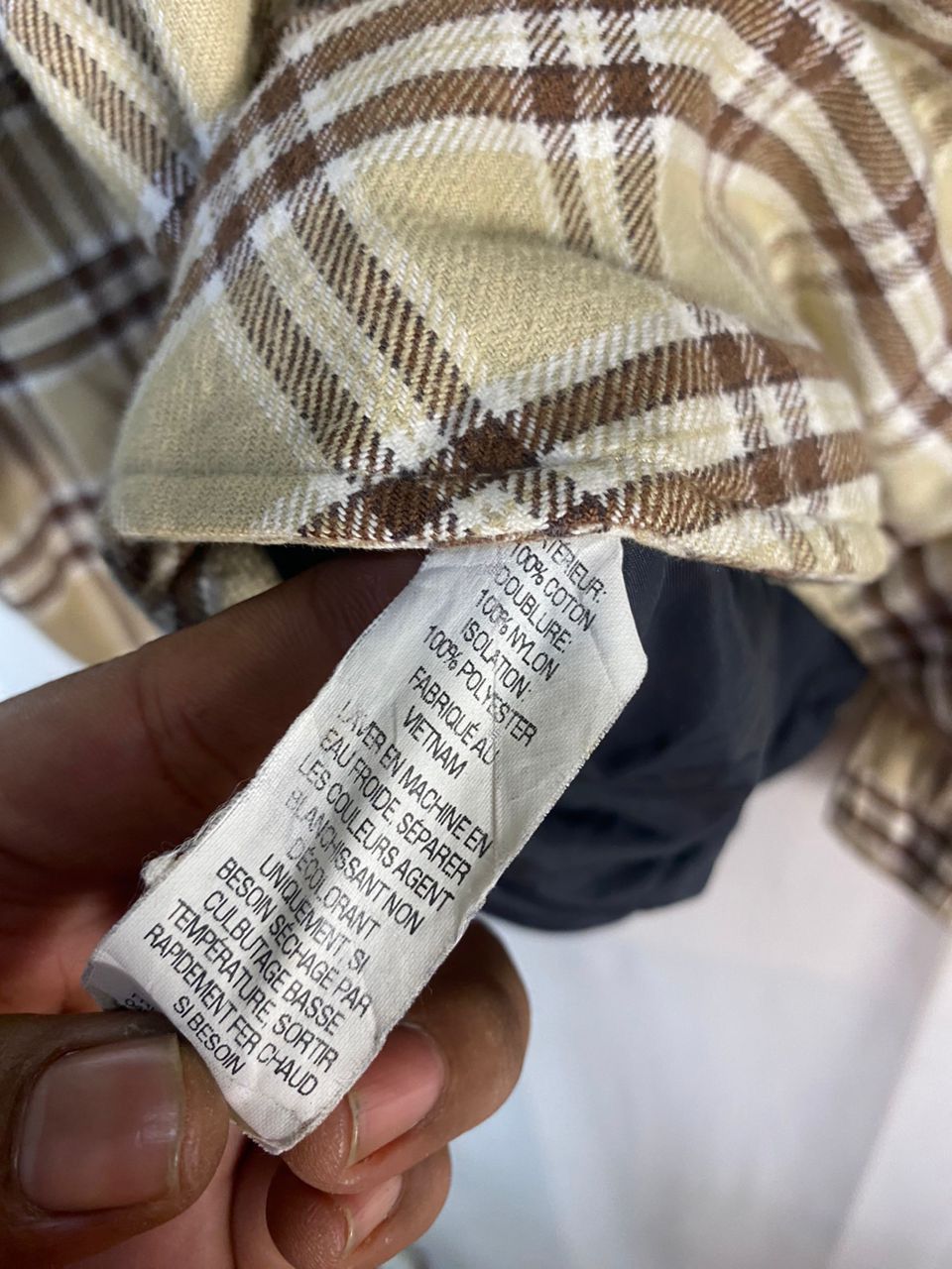 Flannel × L.L. Bean Vintage L.L bean button up flannel shirt Size US L / EU 52-54 / 3 - 8 Thumbnail
