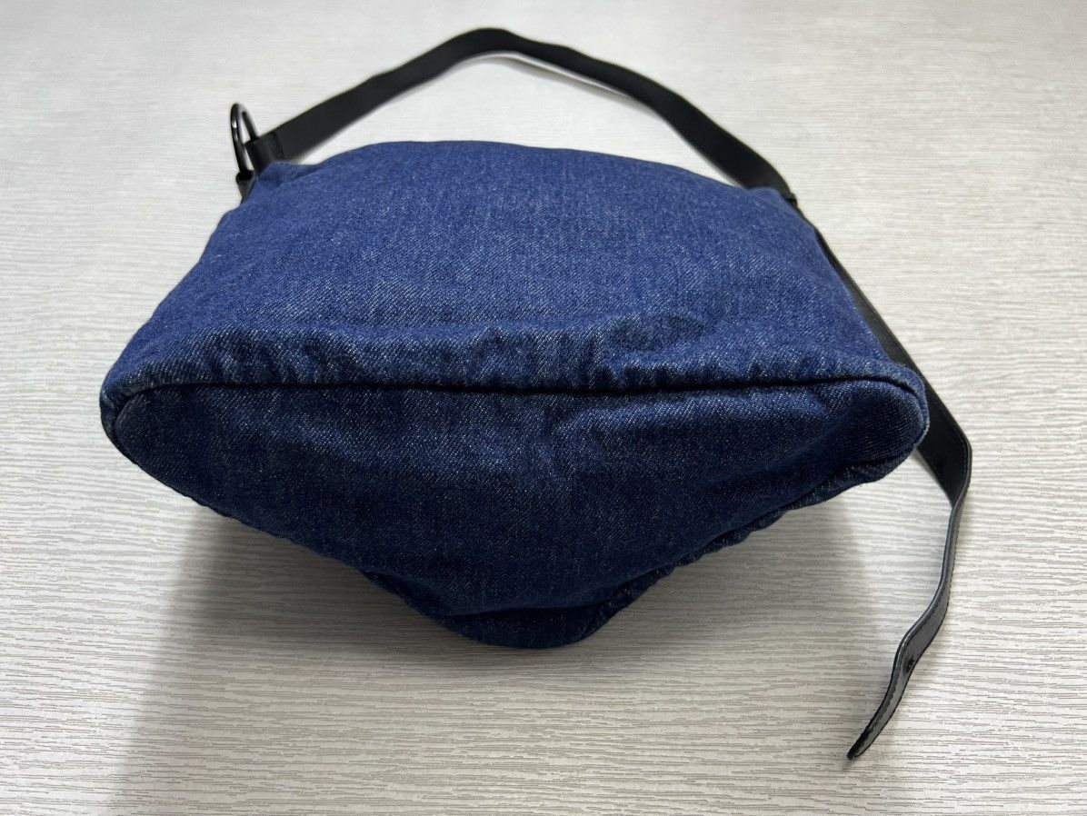 MM6 Maison Margiela MM6 - S/S 15 - Triangular Denim Shoulder Bag Size ONE SIZE - 6 Thumbnail
