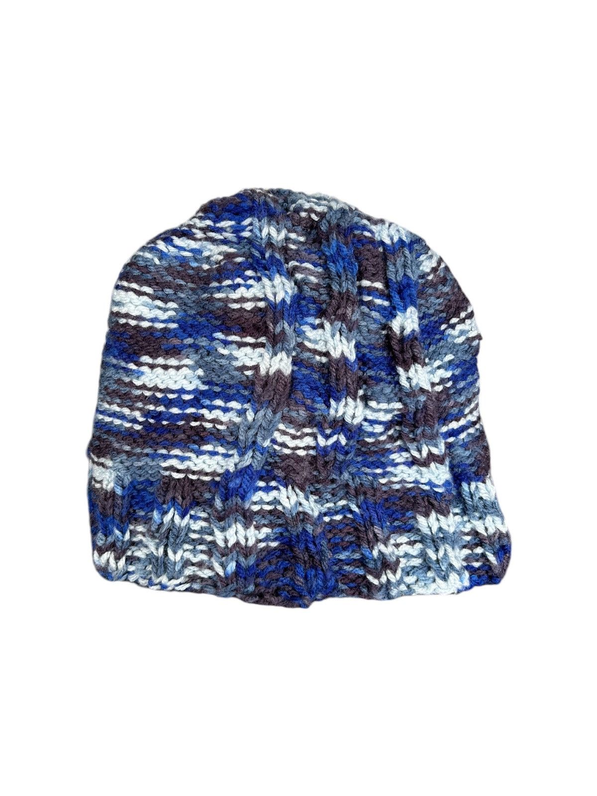 Japanese Brand × Kapital × Vintage Crochet Knitted handmade Beanie Hats ☠️☠️ Size ONE SIZE - 1 Thumbnail