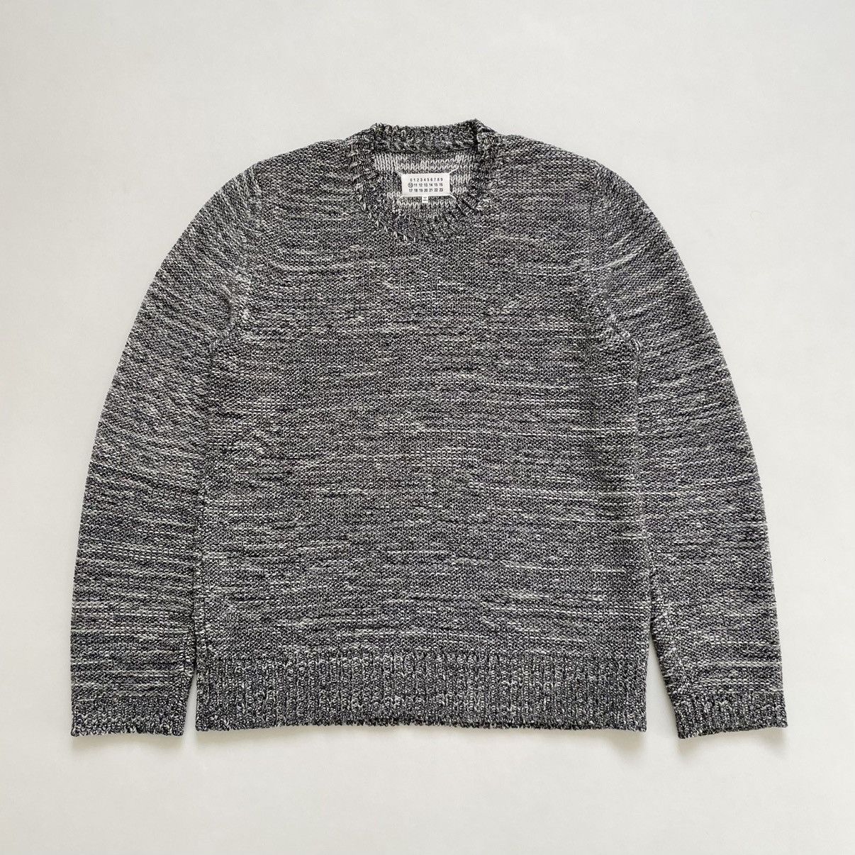 Maison Margiela A/W 16 ‘Chainmail’ Weave Gray Sweater Size US XL / EU 56 / 4 - 2 Thumbnail