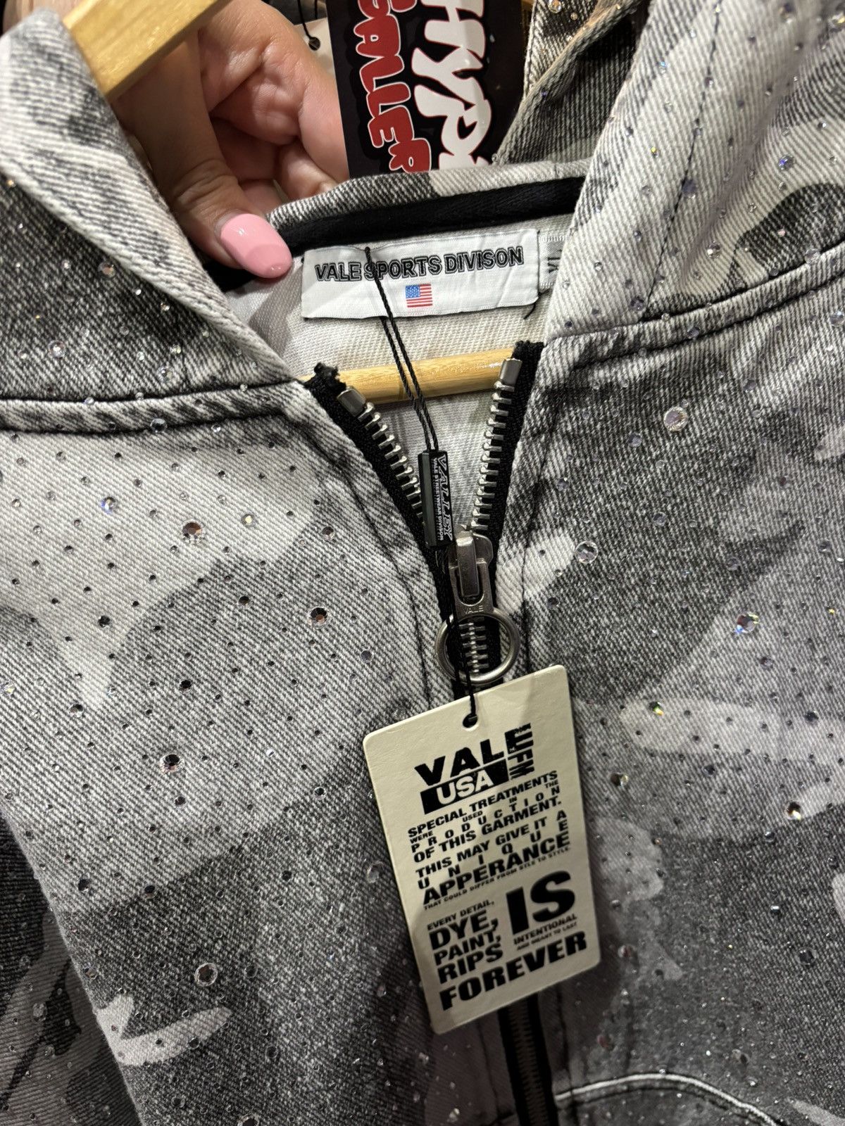 Vale VALE FOREVER WINTER CRYSTAL CAMO WORK JACKET GREY Size US XL / EU 56 / 4 - 2 Thumbnail