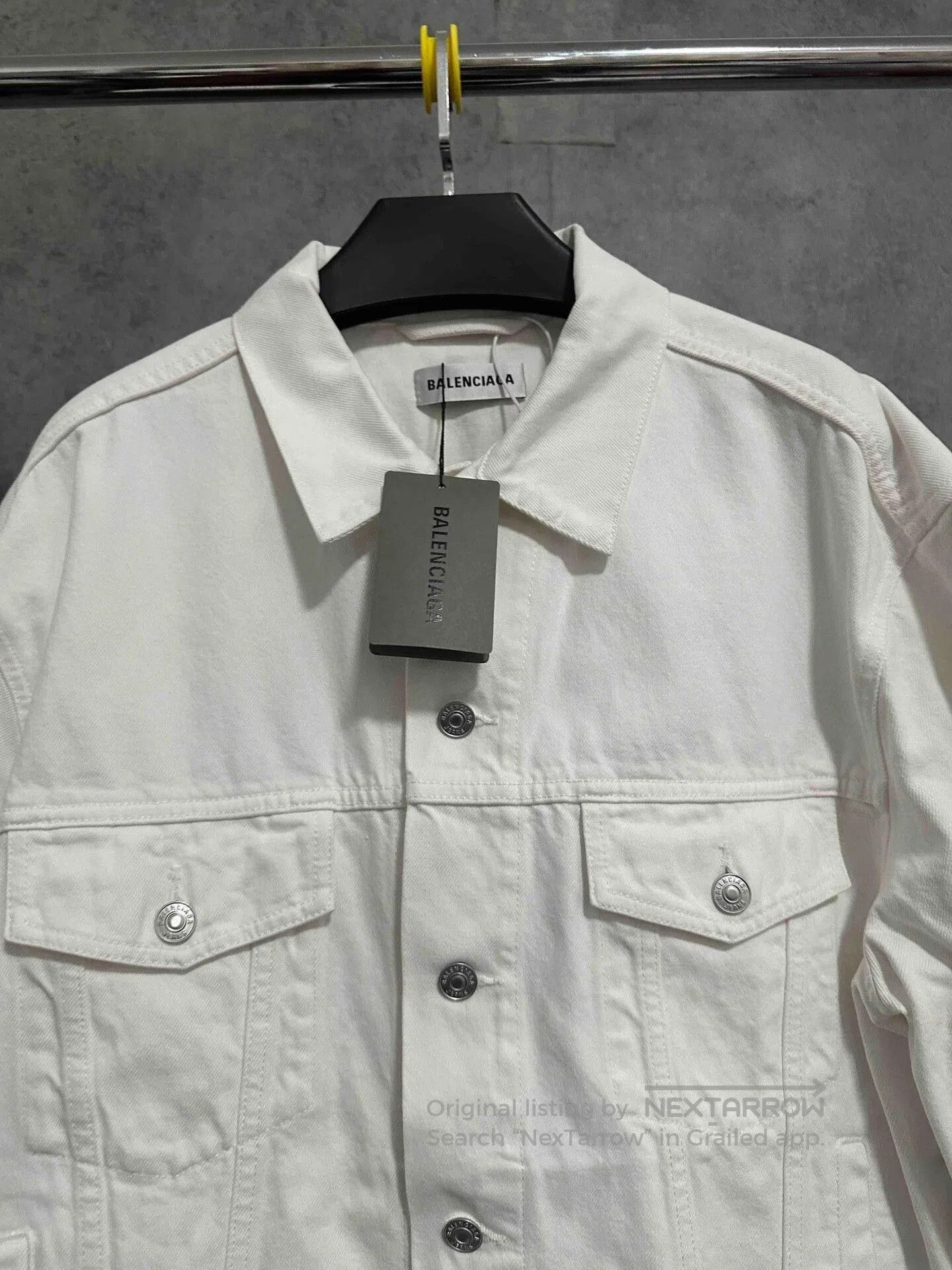 Balenciaga balenciaga embroidered logo long sleeve jacket. Size US L / EU 52-54 / 3 - 6 Thumbnail