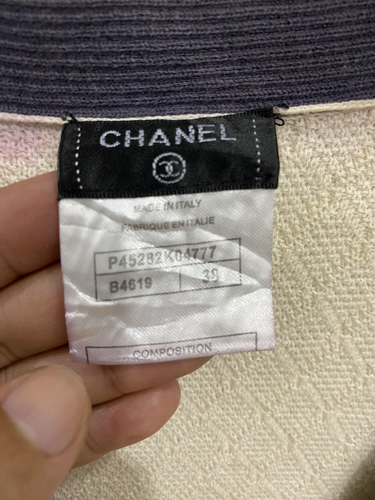 Chanel Chanel Bicolor Knit Cardigan Size XS / US 0-2 / IT 36-38 - 10 Thumbnail