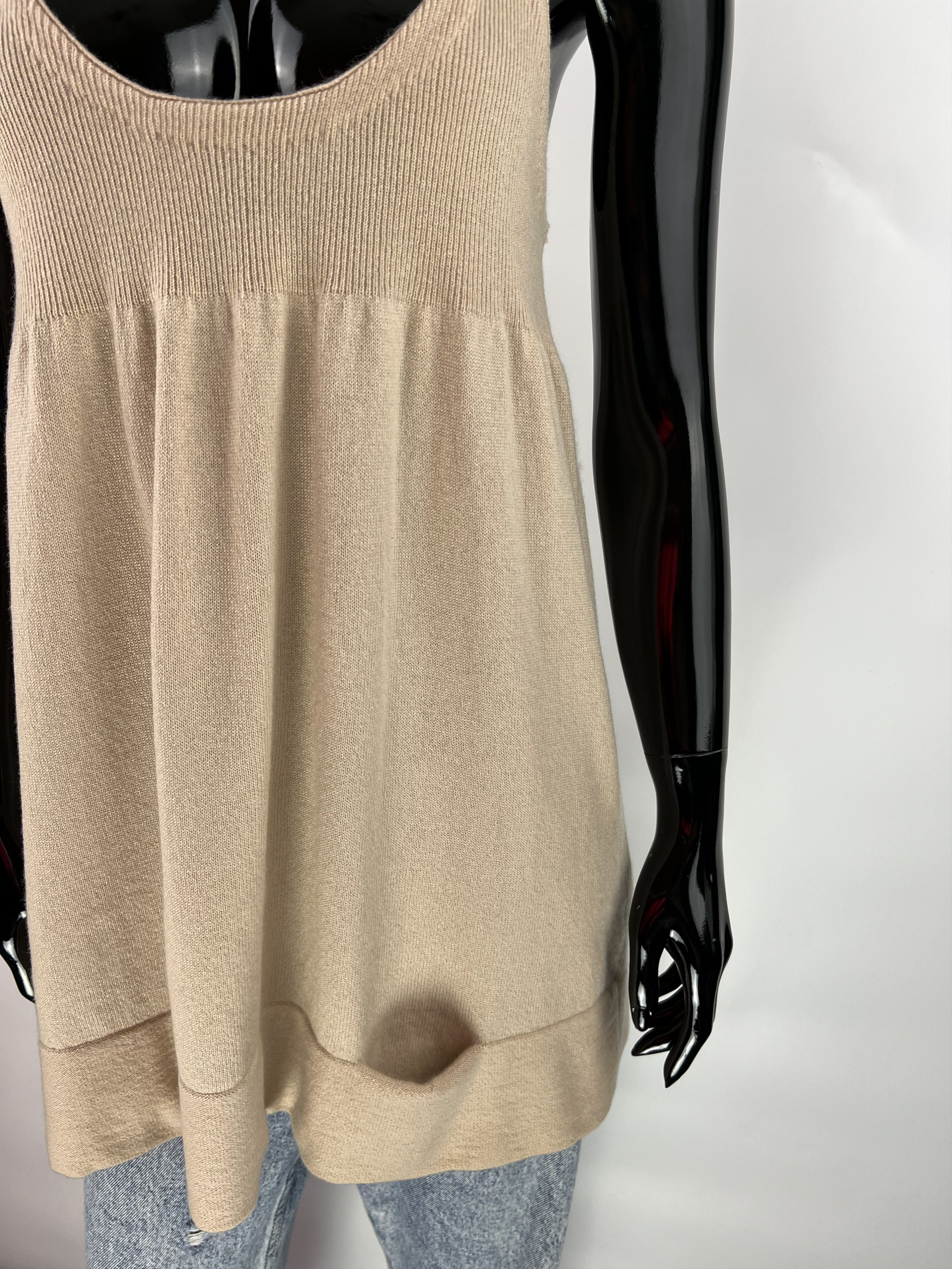 DOROTHEE SCHUMACHER Dorothee Schumacher 100% Cashmere Tank Top Pocket Size L Size L / US 10 / IT 46 - 5 Thumbnail