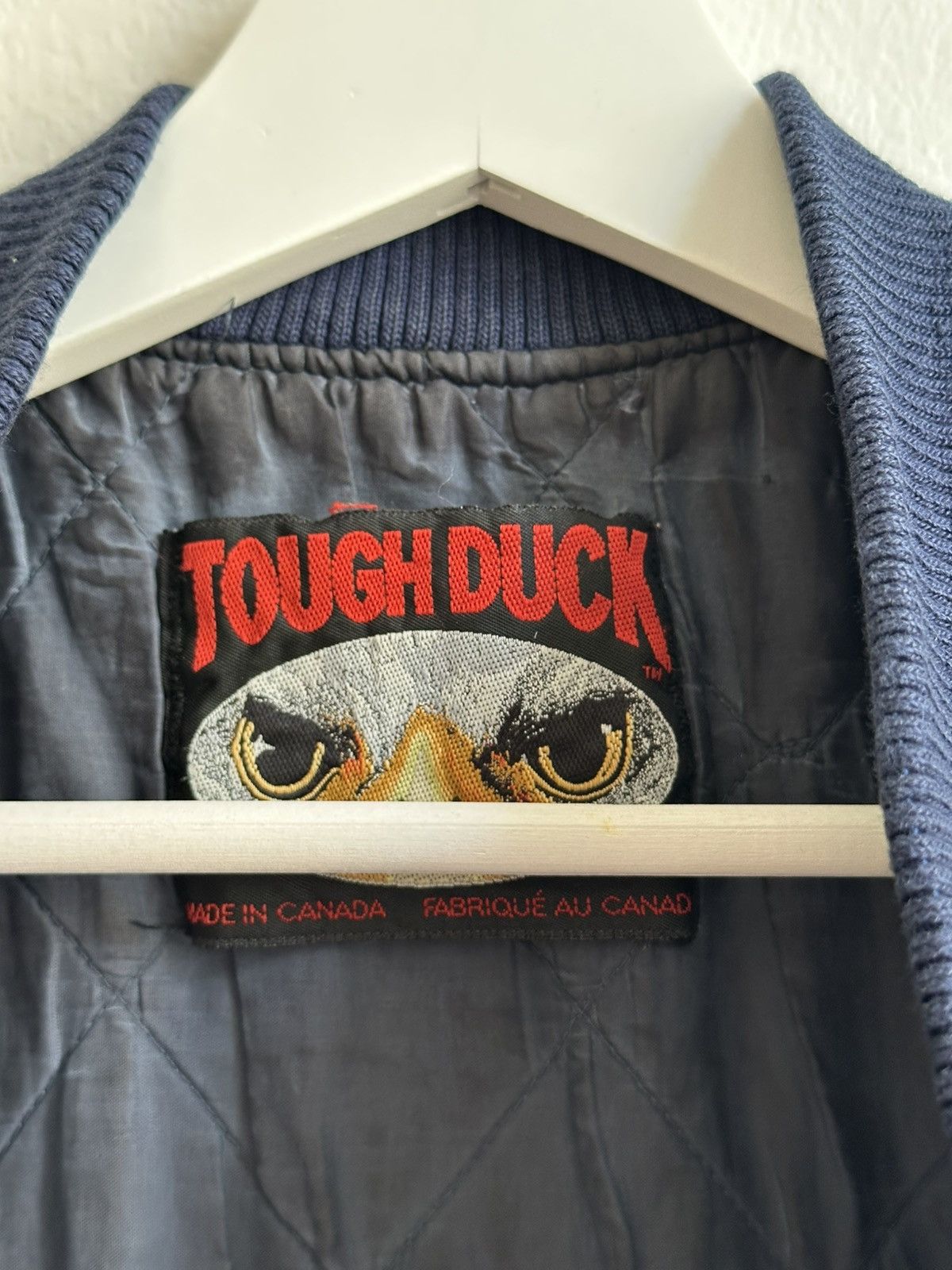 Vintage Tough Duck Made in Canada Faded Baby Blue Unisex Vest Size US S / EU 44-46 / 1 - 4 Thumbnail