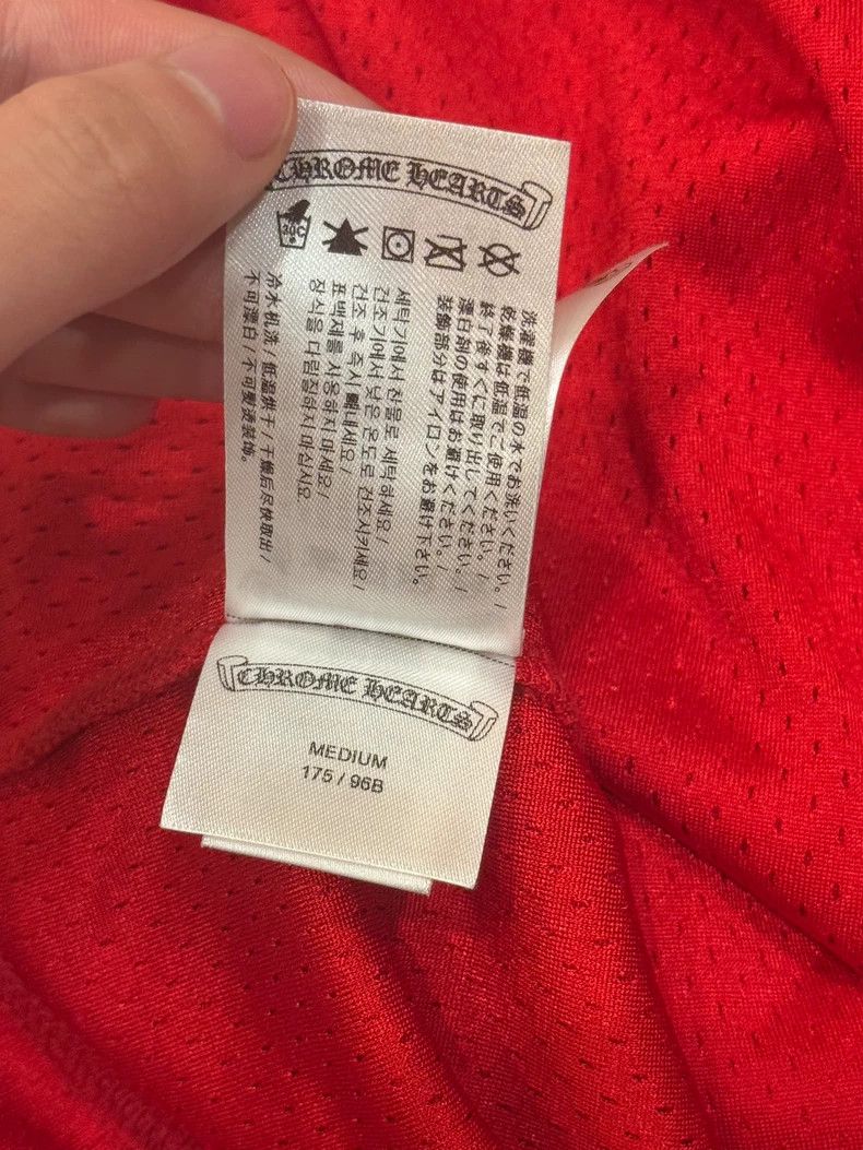Chrome Hearts Chrome Hearts Red graffiti horseshoe hockey suit V-neck lo Size US M / EU 48-50 / 2 - 6 Thumbnail