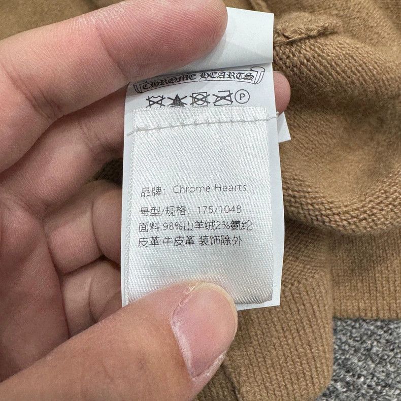 Chrome Hearts Chrome Hearts Parched cashmere cardigan sweater Size US L / EU 52-54 / 3 - 4 Thumbnail