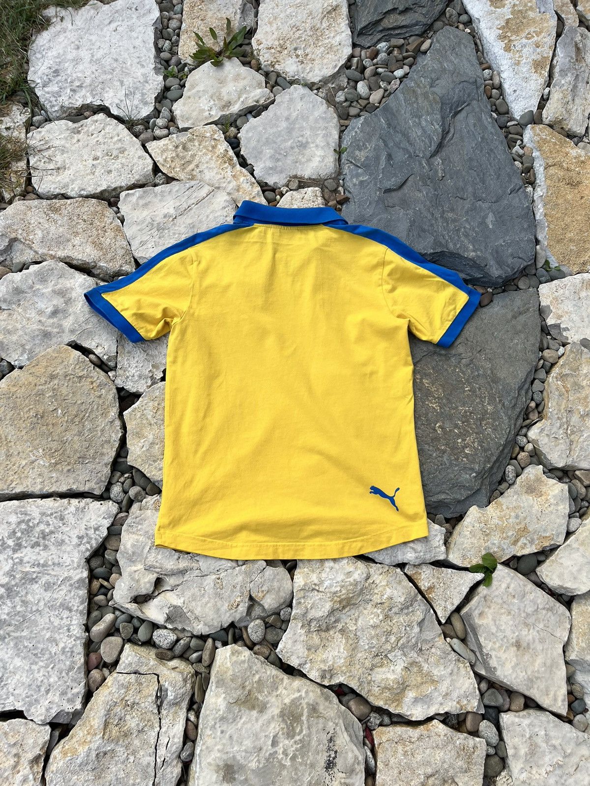 Puma × Vintage Vintage Puma Sweden Sverige y2k polo tee soccer jersey rare Size US M / EU 48-50 / 2 - 16 Thumbnail
