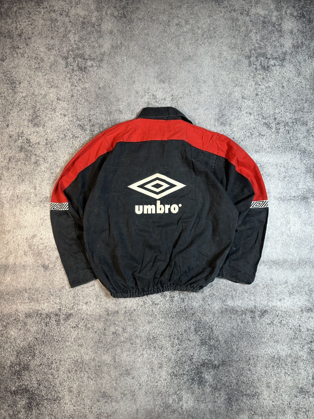 Umbro Vintage Umbro Forest Soccer Jacket Streetwear L Rare 90s Size US L / EU 52-54 / 3 - 5 Thumbnail