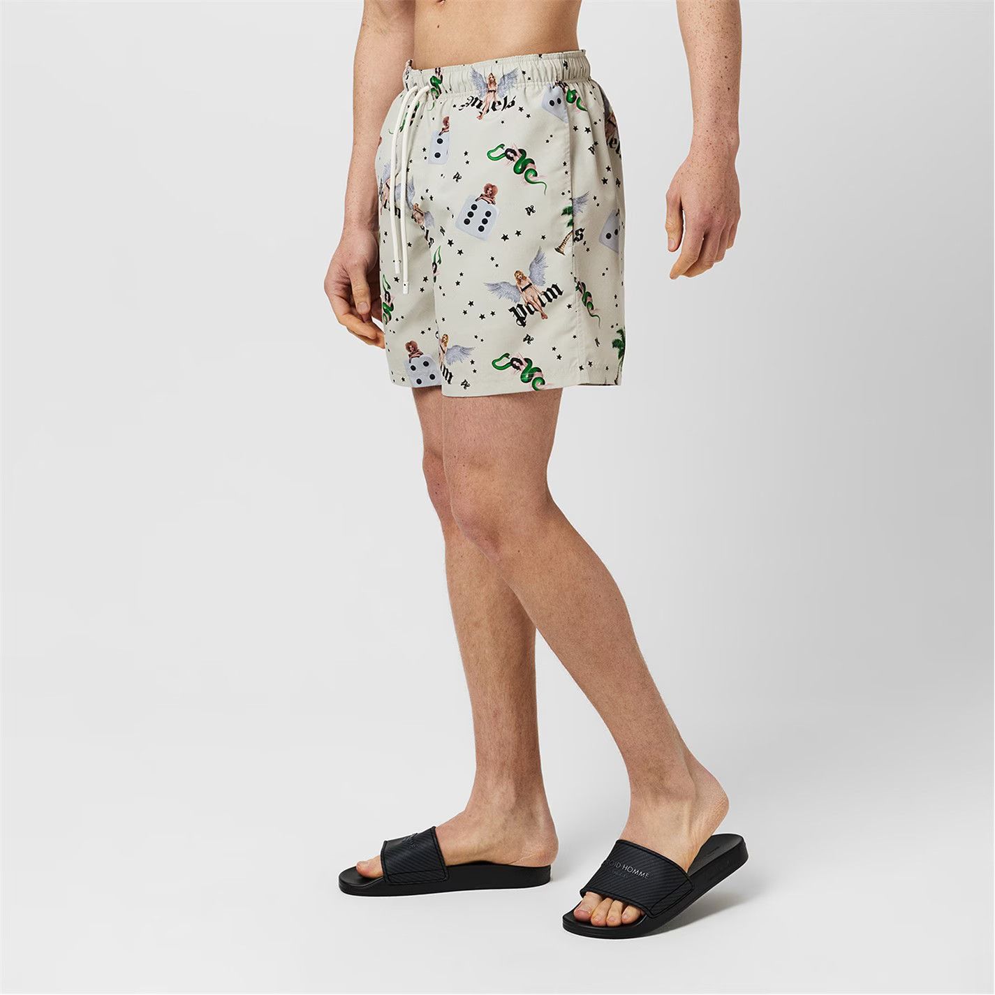 Palm Angels o1g2r1mq0426 Pin Up Swim Shorts in Multicolor Size US 32 / EU 48 - 4 Thumbnail