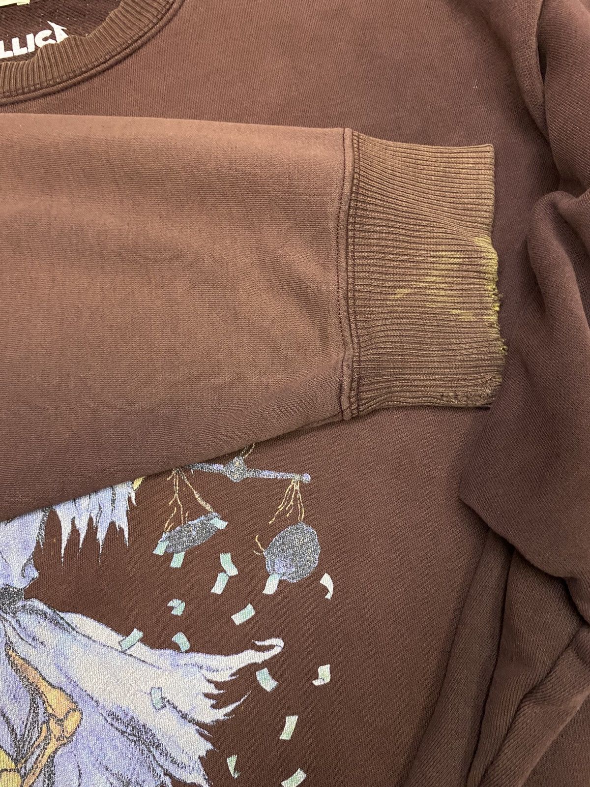 Japanese Brand Japanese GU X Metalicca Band Baggy Distressed Sweatshirt Size US M / EU 48-50 / 2 - 15 Thumbnail