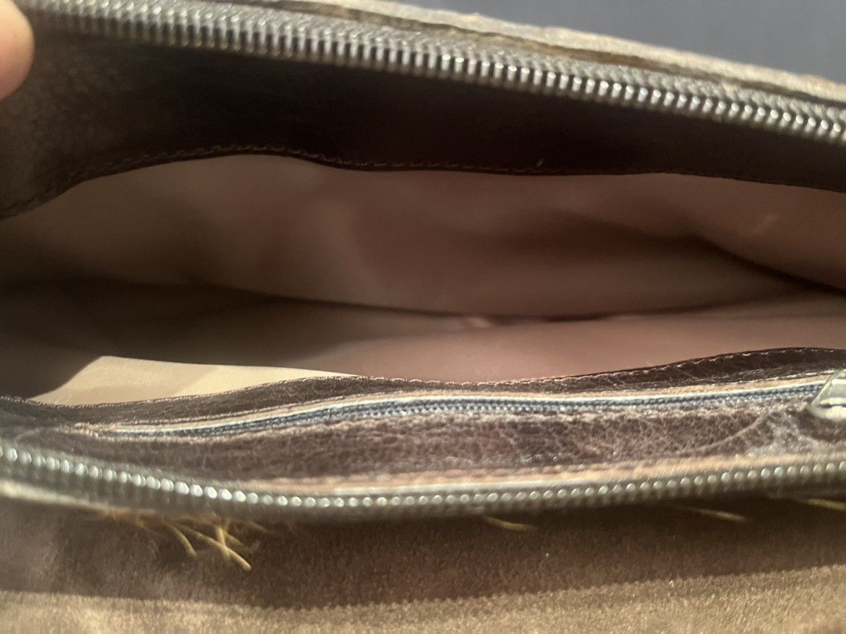 Japanese Brand × Vintage Alaluna Vintage Fur Leather Gem Mini-Bag Size ONE SIZE - 6 Thumbnail