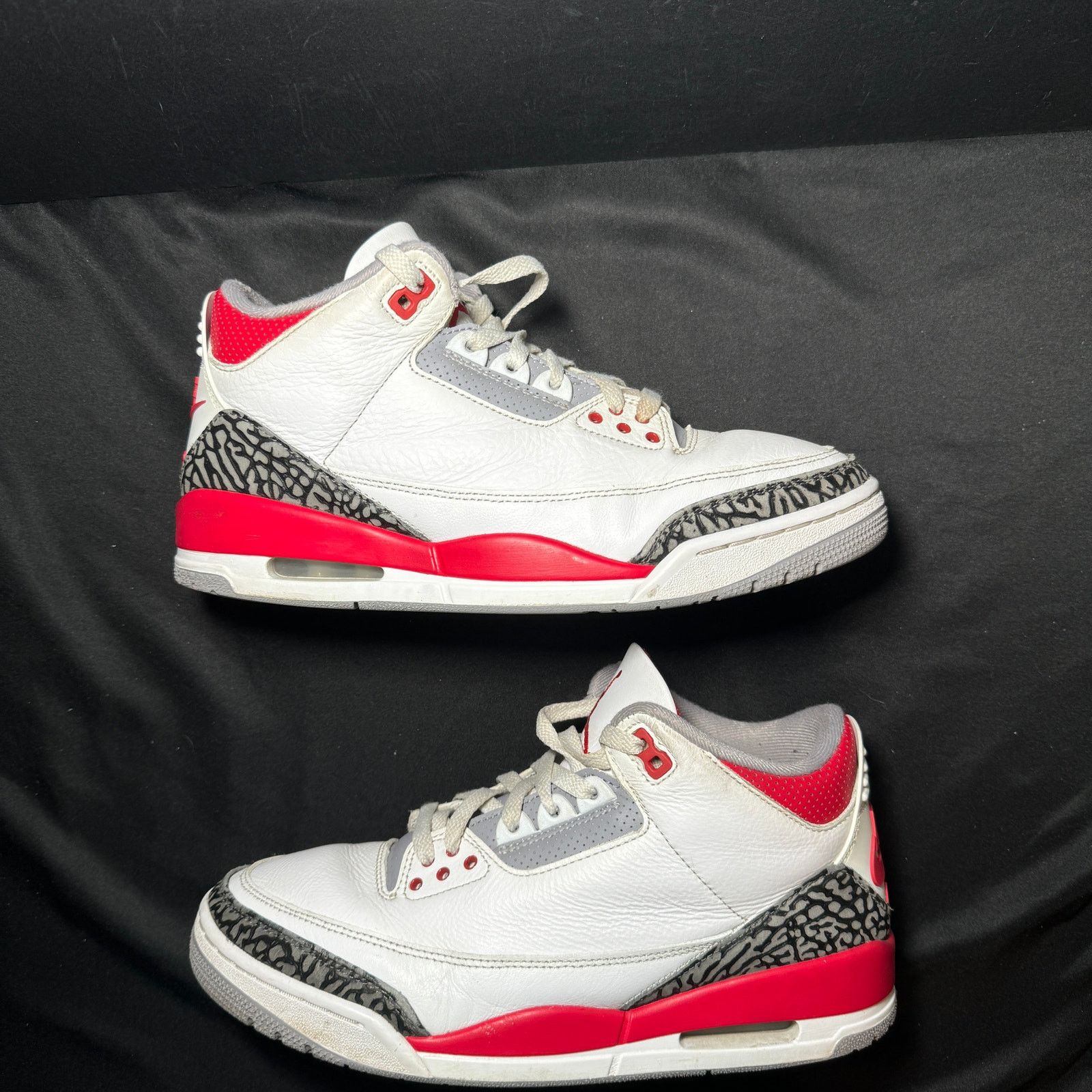 Jordan Brand × Nike Size 9 - Nike Air Jordan 3 Retro Fire Red 2022 Men's Shoes Size US 9 / EU 42 - 3 Thumbnail