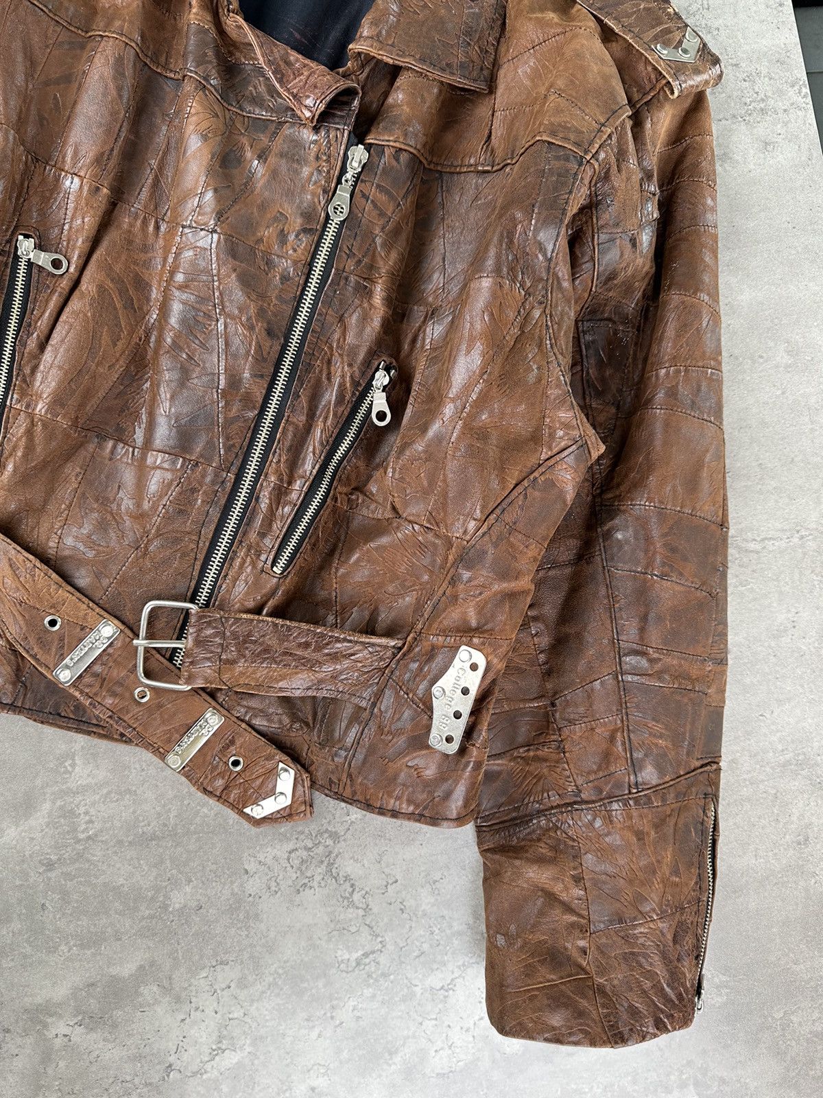 Japanese Brand Vintage Jacket With Belt Size M / US 6-8 / IT 42-44 - 6 Thumbnail