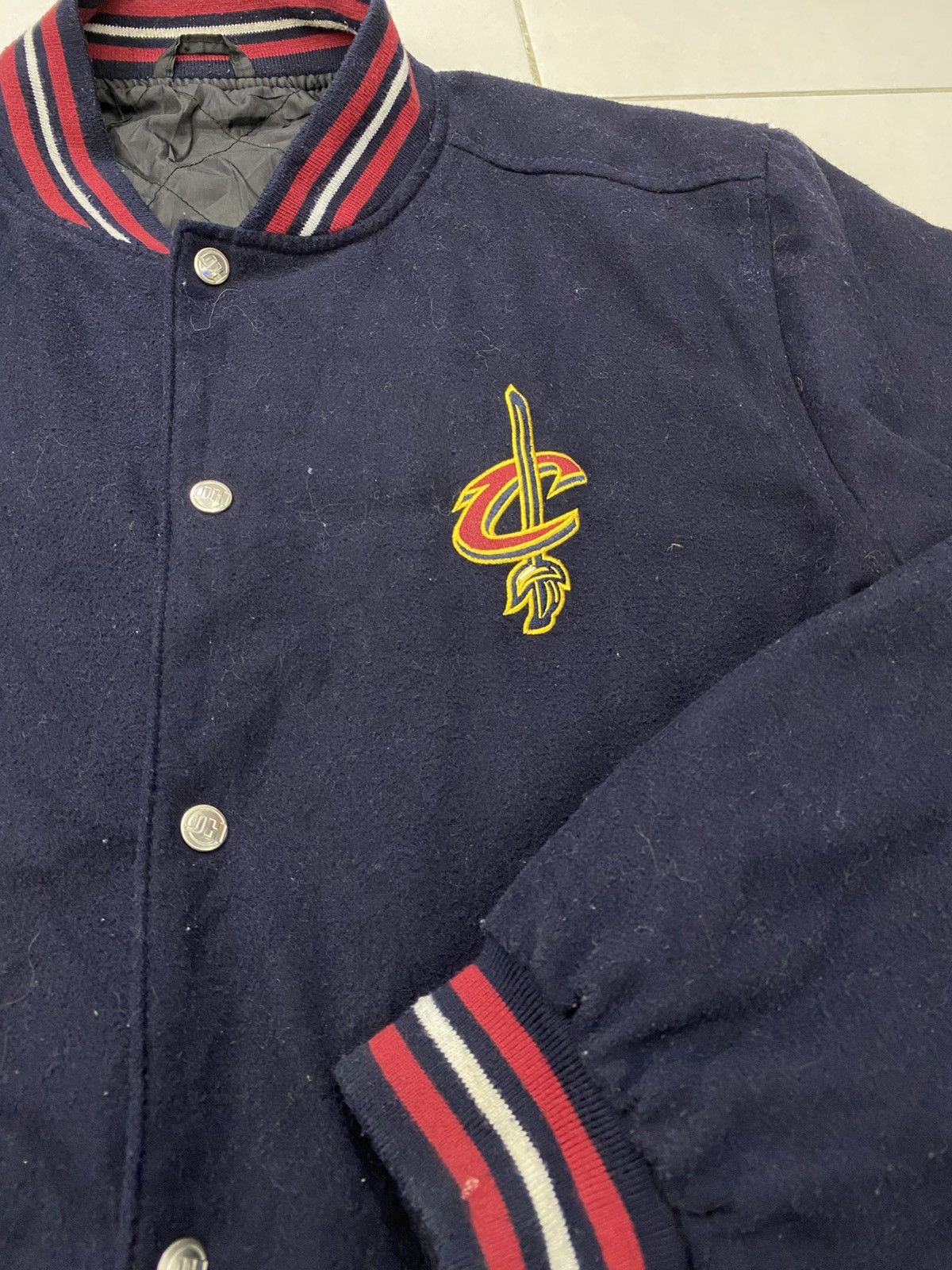 Jeff Hamilton Jeff Hamilton JF Design Cleveland Cavaliers wool logo jacket Size US XXL / EU 58 / 5 - 6 Thumbnail