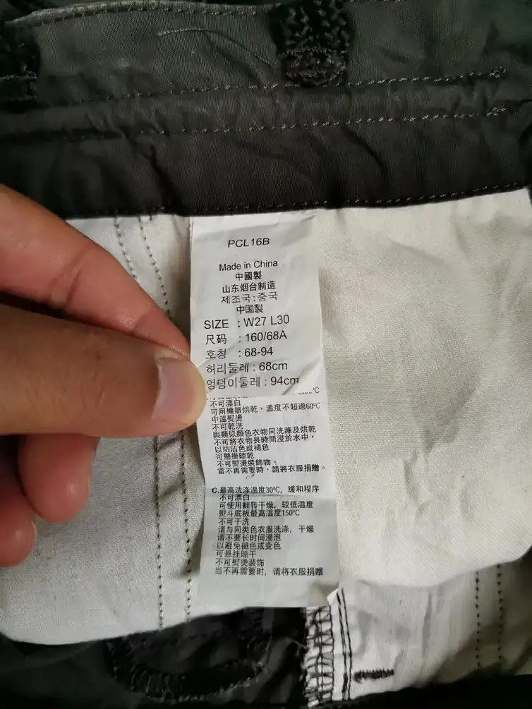 Levi's Rare!!! Levis Tactical Cargo Multipocket Pants Size US 33 - 14 Thumbnail