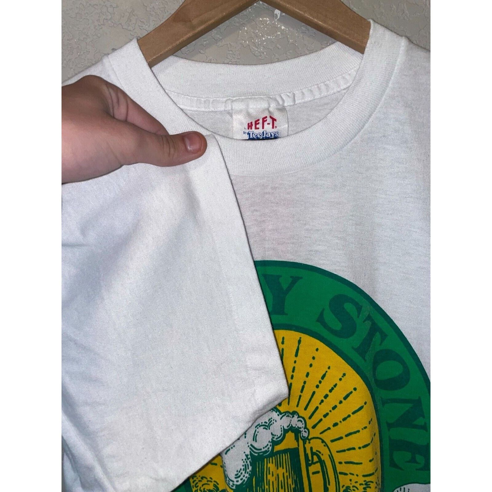 Vintage Vintage Beer Shirt Blarney Stone Brew Malarkey Famous Tee 80 Size US L / EU 52-54 / 3 - 3 Thumbnail