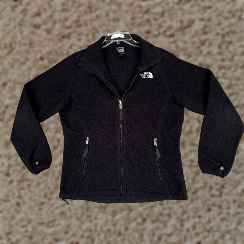 The North Face The North Face Jacket Medium Black Fleece 100% Polyester Mock Neck READ Women Size M / US 6-8 / IT 42-44 - 1 Thumbnail