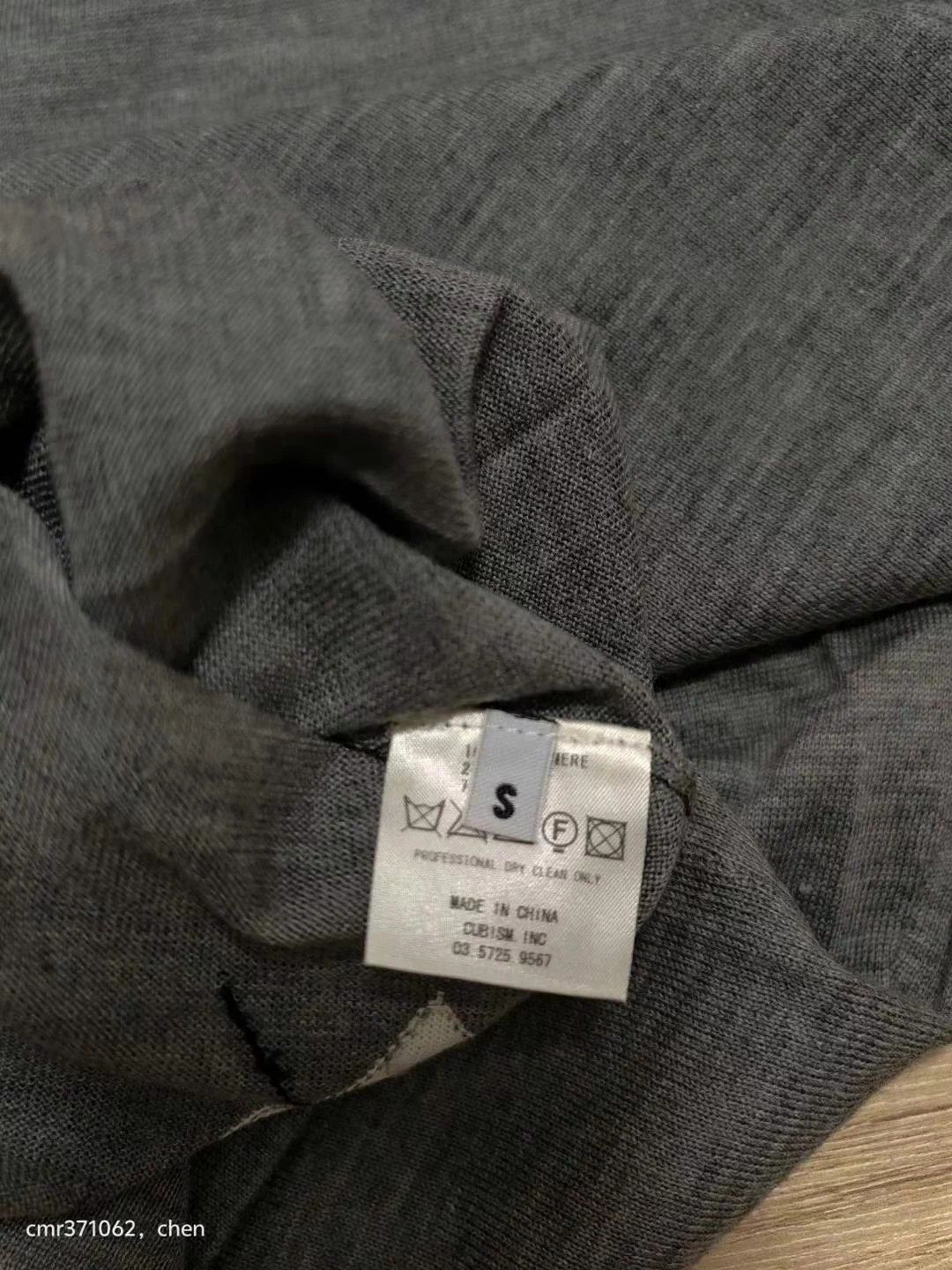 Visvim visvim diamante v-neck grey/red S Size US S / EU 44-46 / 1 - 6 Thumbnail