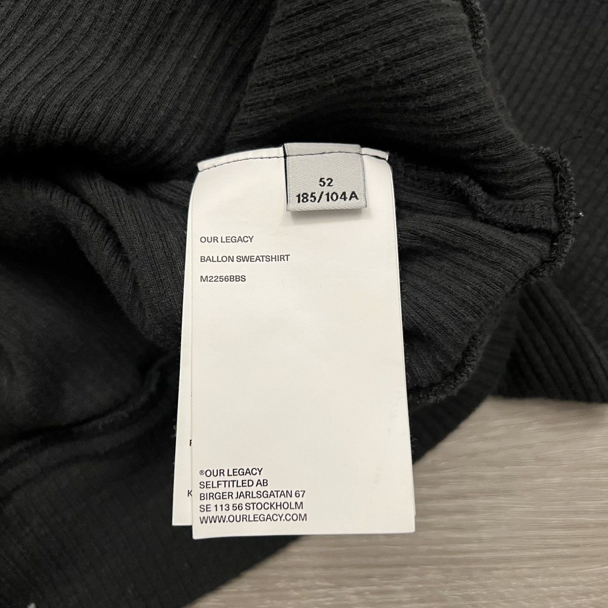 Our Legacy Our Legacy Ballon Sweatshirt Button Up Thermal Size US L / EU 52-54 / 3 - 10 Thumbnail