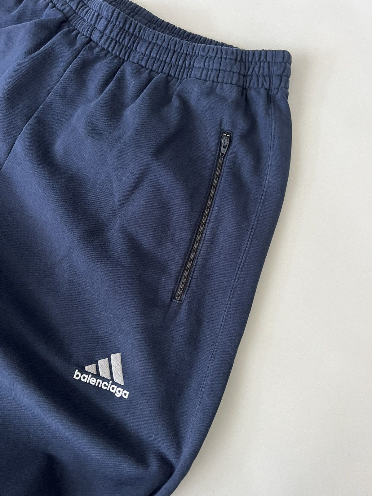 Adidas × Balenciaga 🍎RARE FIND 1.2K VALUE🍎 x Adidas Baggy Cotton Sweatpants Size US 30 / EU 46 - 8 Thumbnail