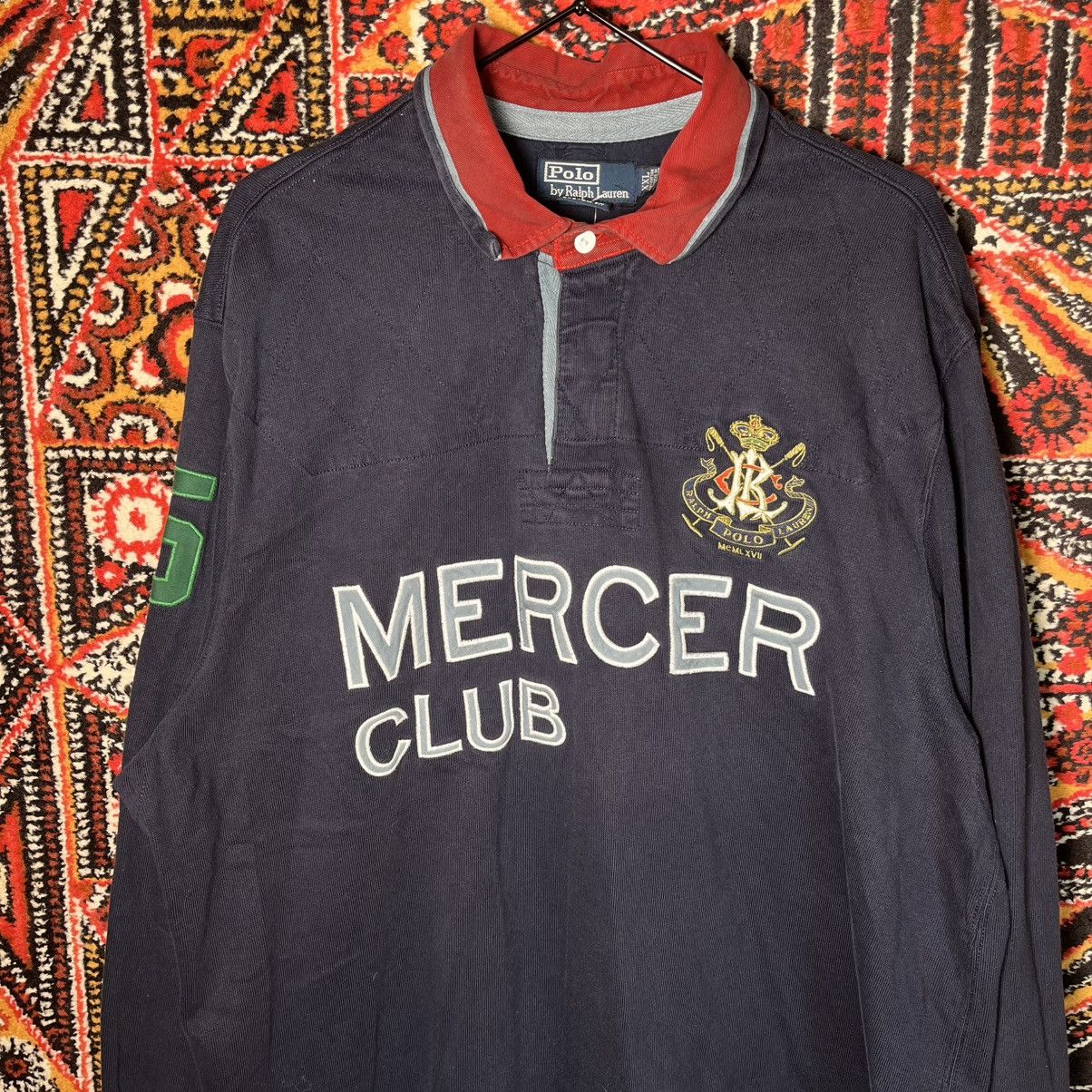 Ralph Lauren Vintage Chief Keef Style Longsleeve Ralph Lauren Mercer Club Size US XXL / EU 58 / 5 - 3 Thumbnail