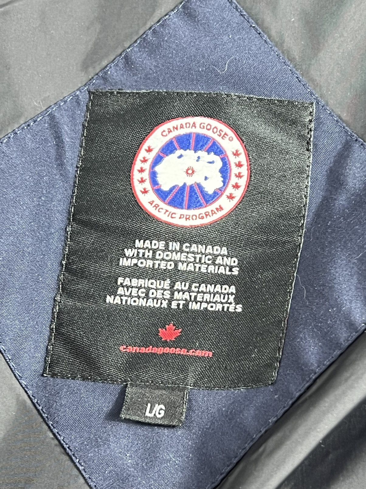 Canada Goose Canada Goose Carson Blue Parka with Coyote Fur Size US L / EU 52-54 / 3 - 18 Thumbnail